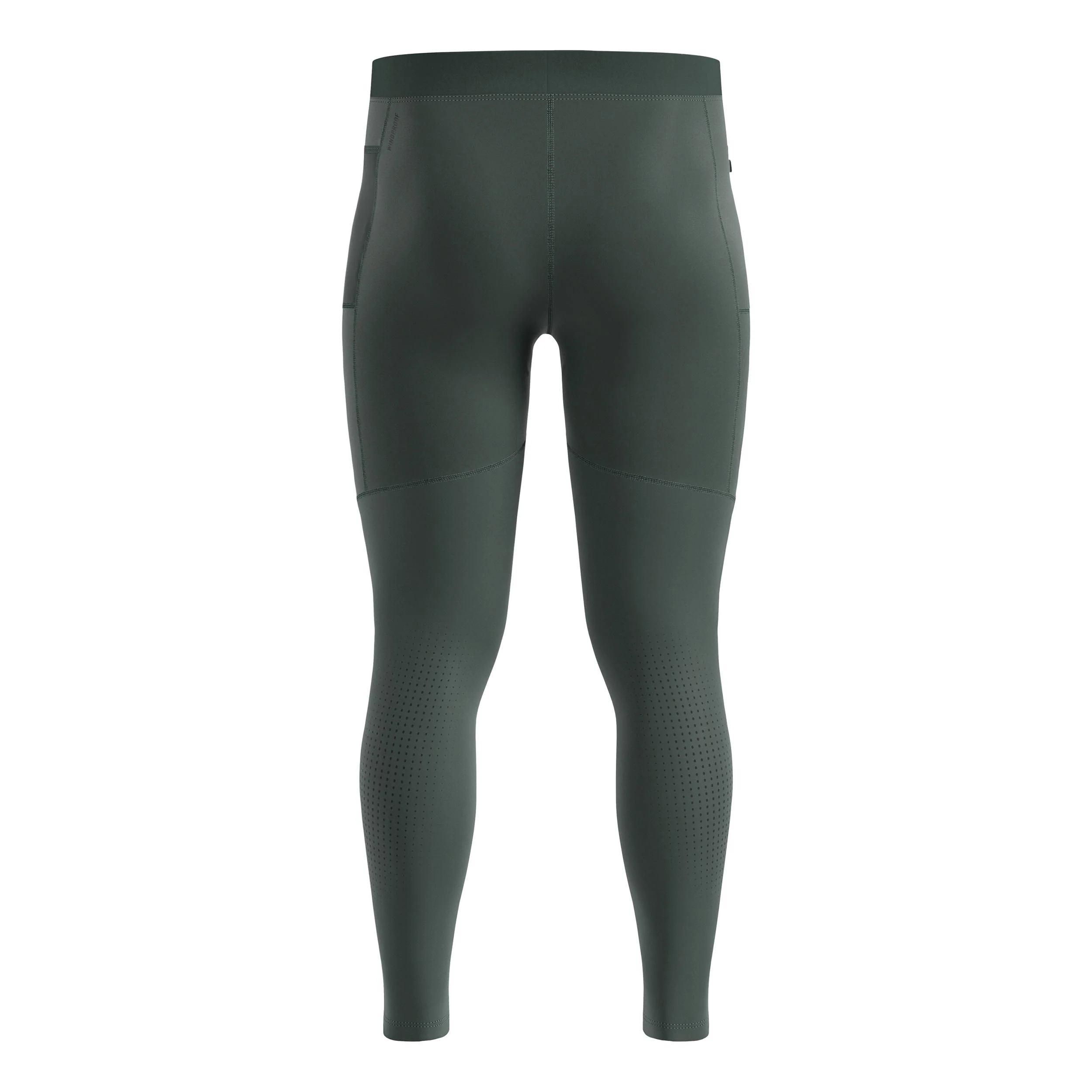 Zeroweight Warm Reflective Getry do biegania Mężczyźni - oliwka, - Image 2