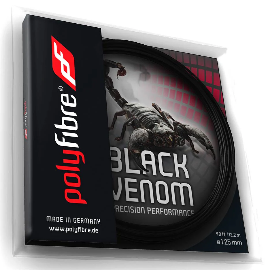 Black Venom Zestaw Naciągów 12,2m-Czarny - Image 2