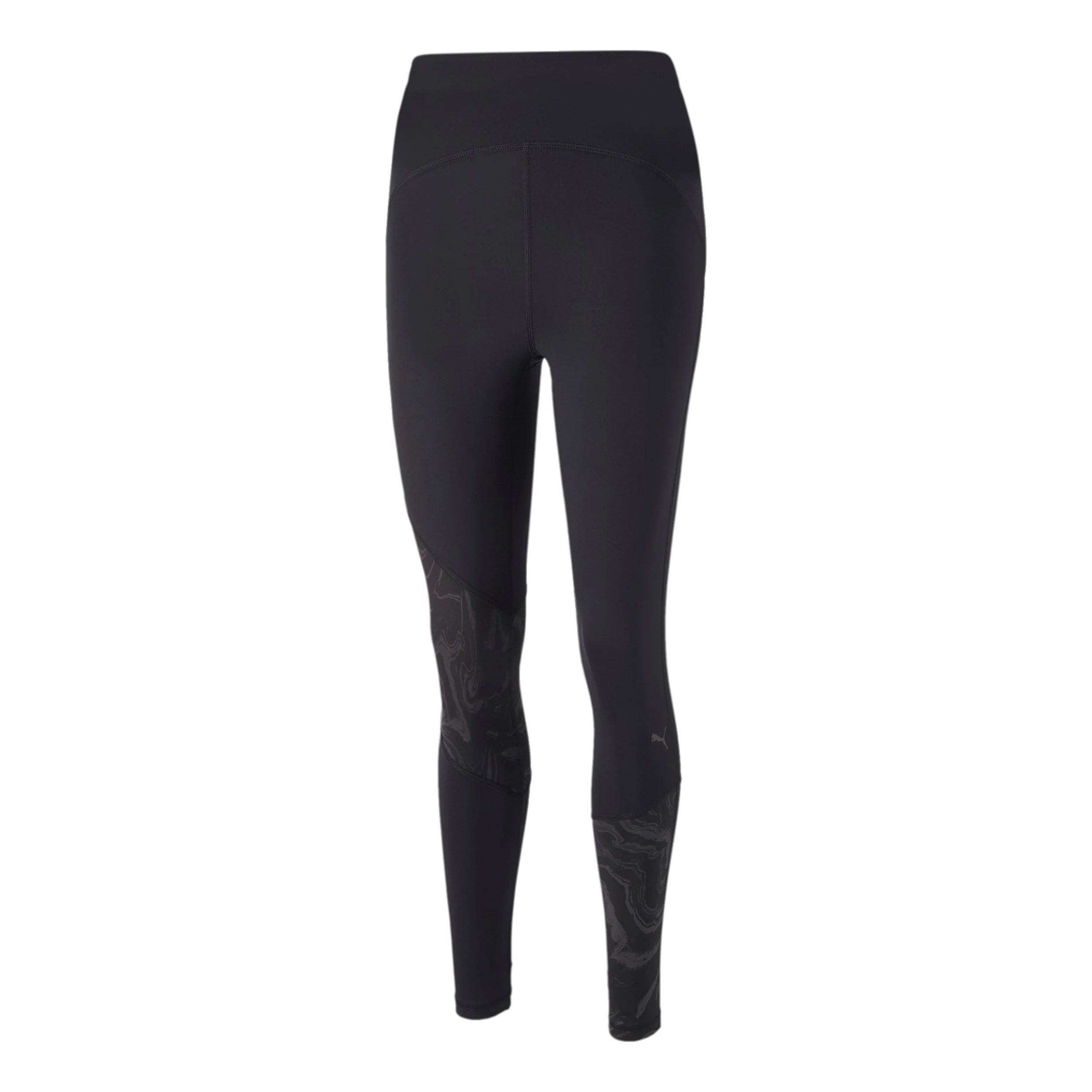 Graphic Highwaist 7/8 Getry Kobiety - czarny,