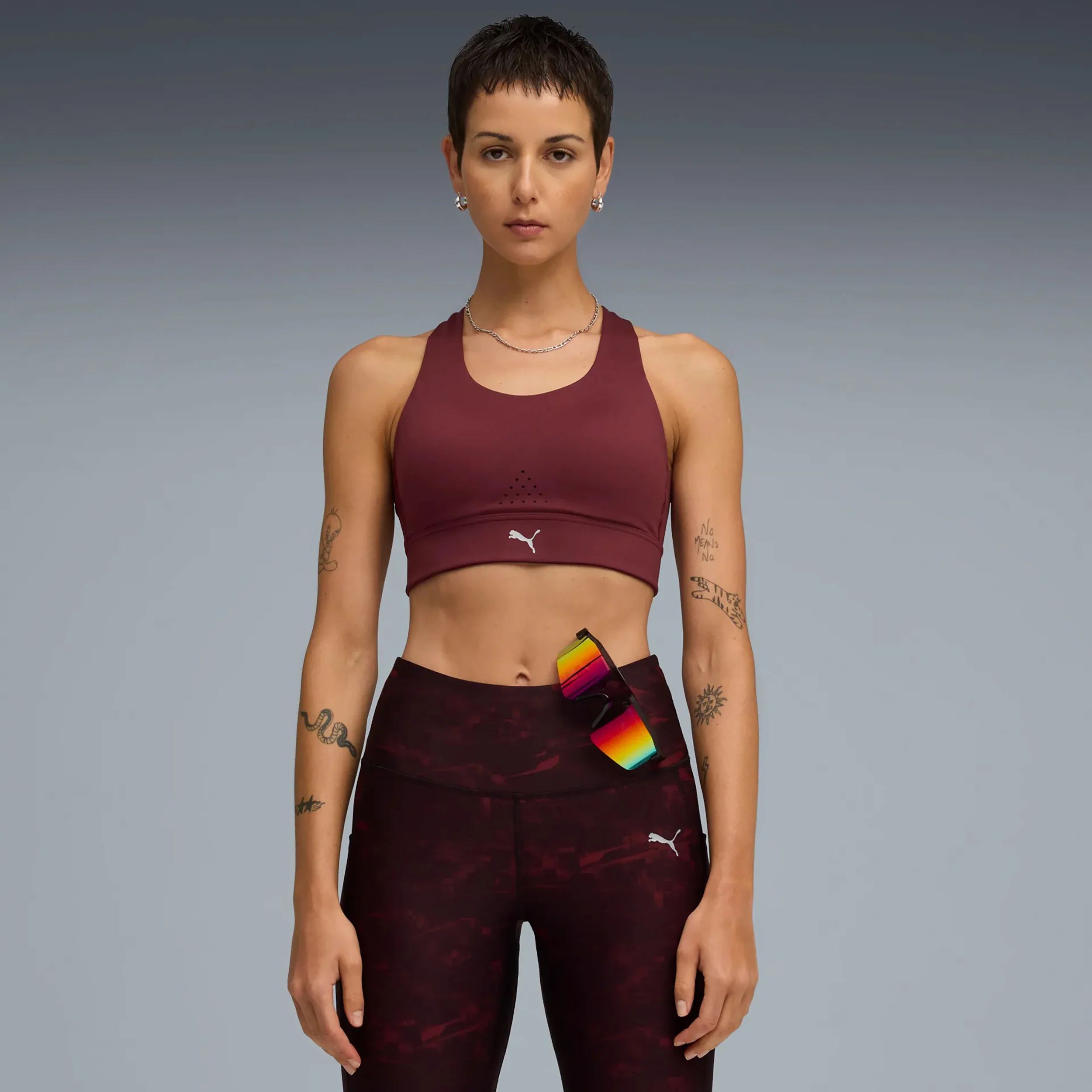 PWRbreathe Stanik sportowy Kobiety - czerwony,