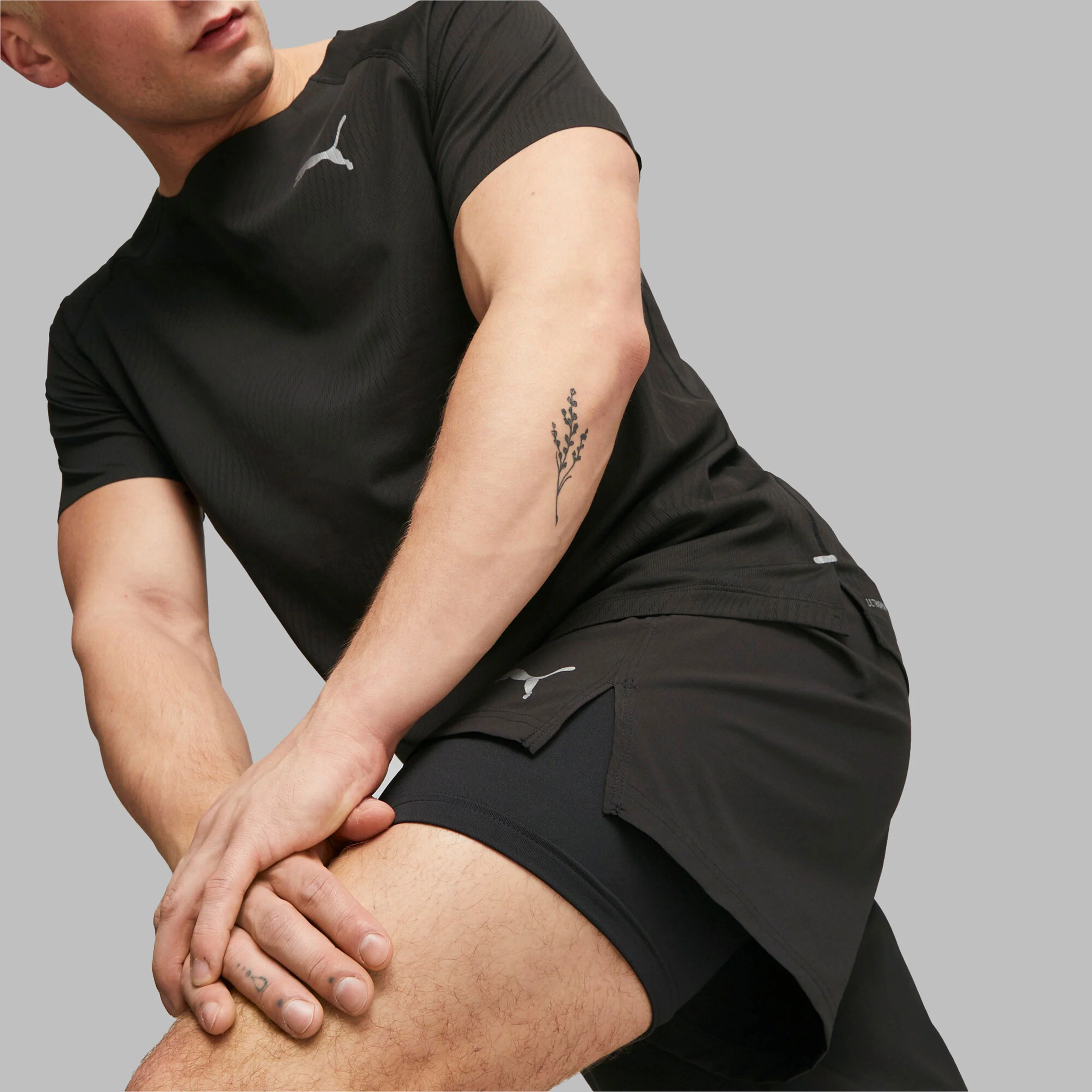 Run Ultraweave 2in1 Szorty - czarny - Image 3