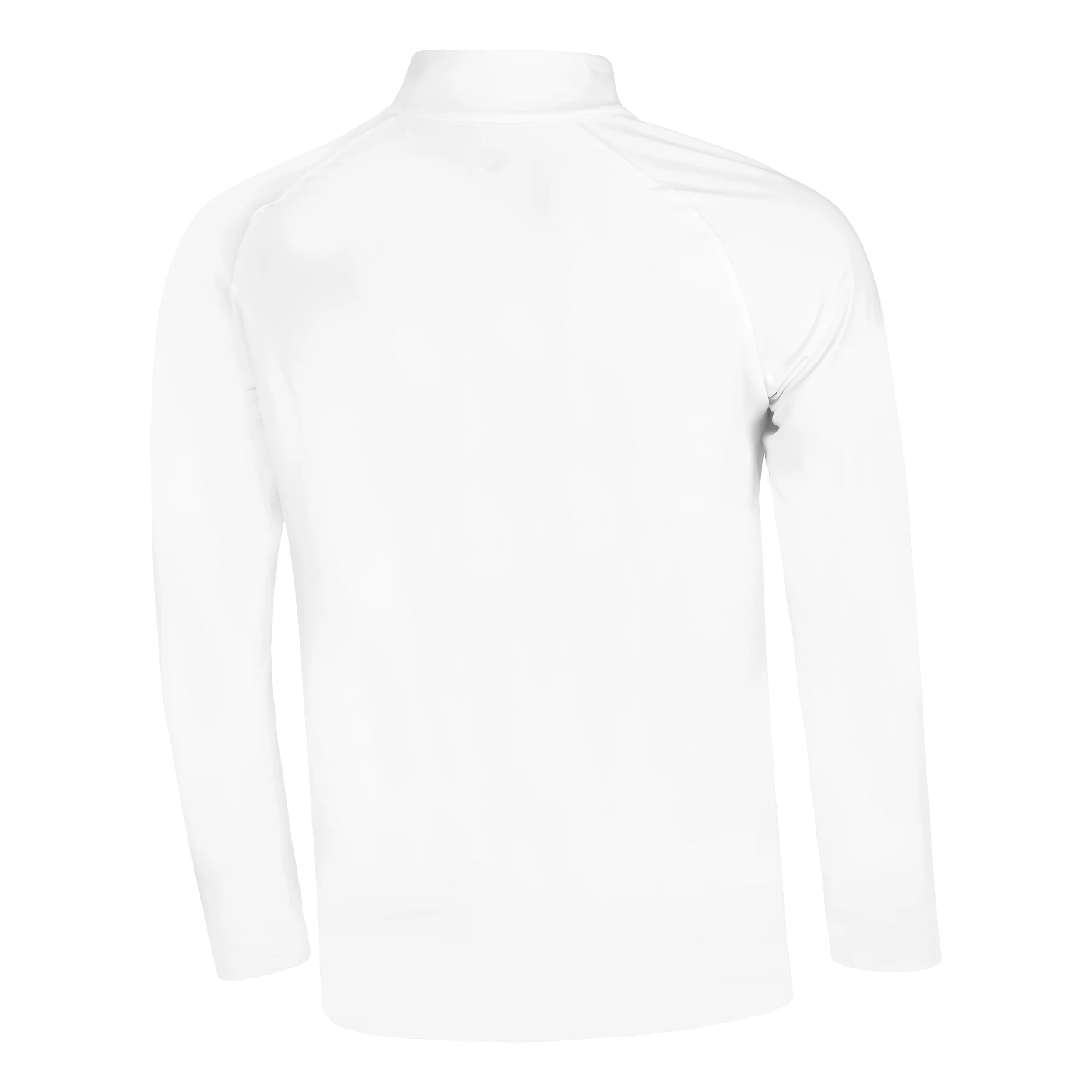Big Serve 1/4 Zip Długi Rękaw Mężczyźni-Biały - Image 2