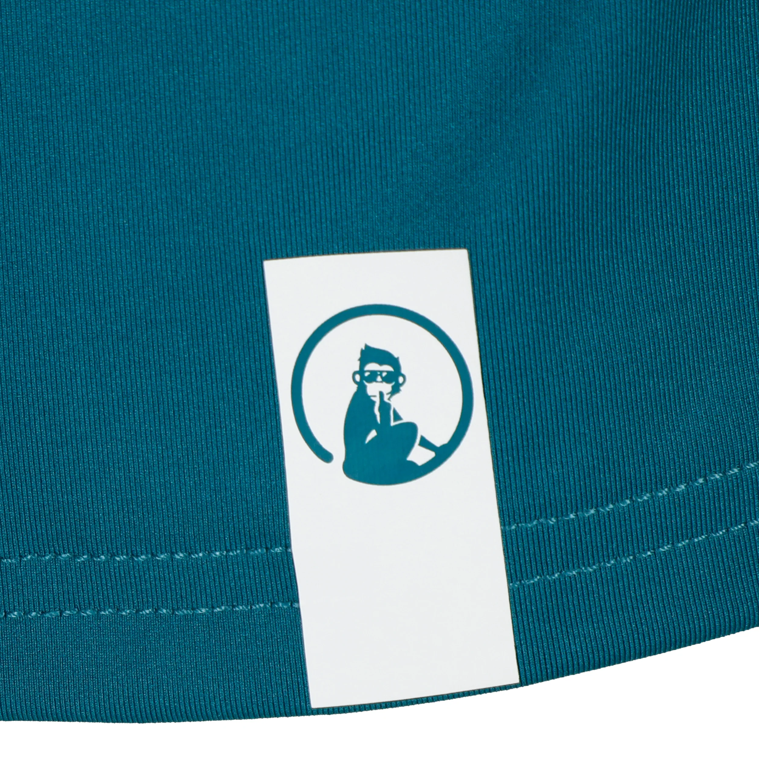 Create Big Serve 1/4 Zip Długi Rękaw Mężczyźni-Petrol,Biały - Image 4