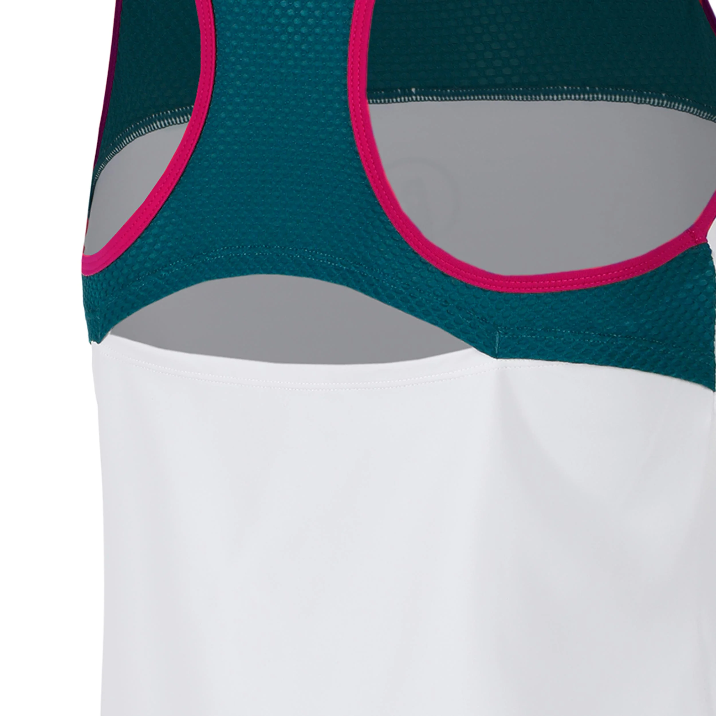 Create Racerback Tank Top Kobiety-Petrol,Wielokolorowy - Image 4