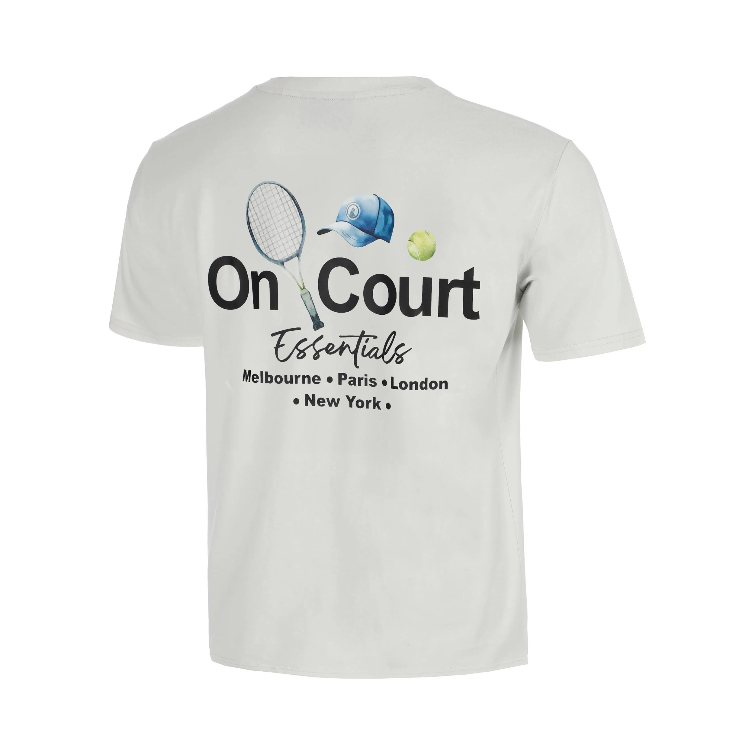Crush On Court Essentials Koszulka Chłopcy-jasnoszary, czarny - Image 3