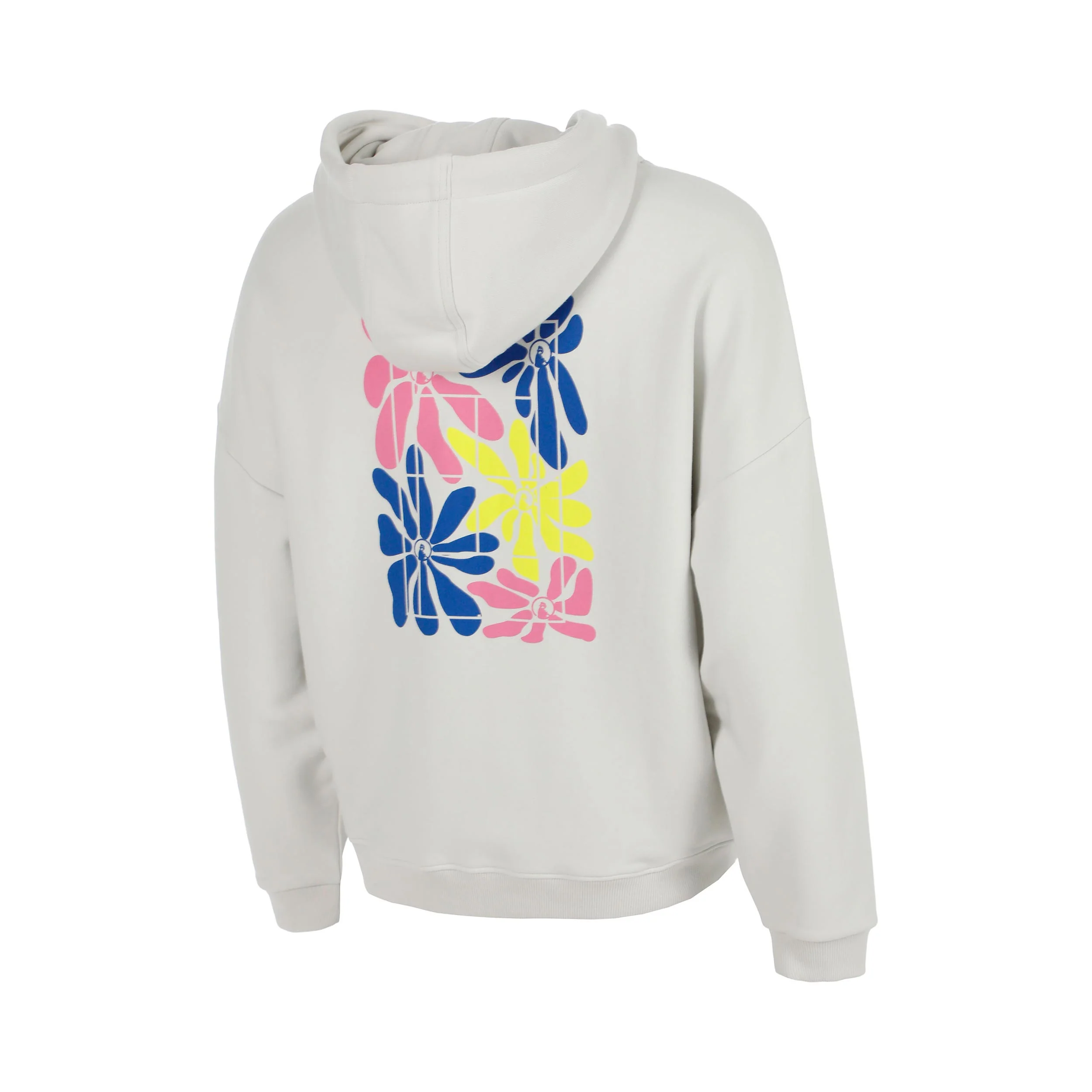 Crush Palm Court Bluza dresowa Dziewczynki-jasnoszary, neonowy róż - Image 3