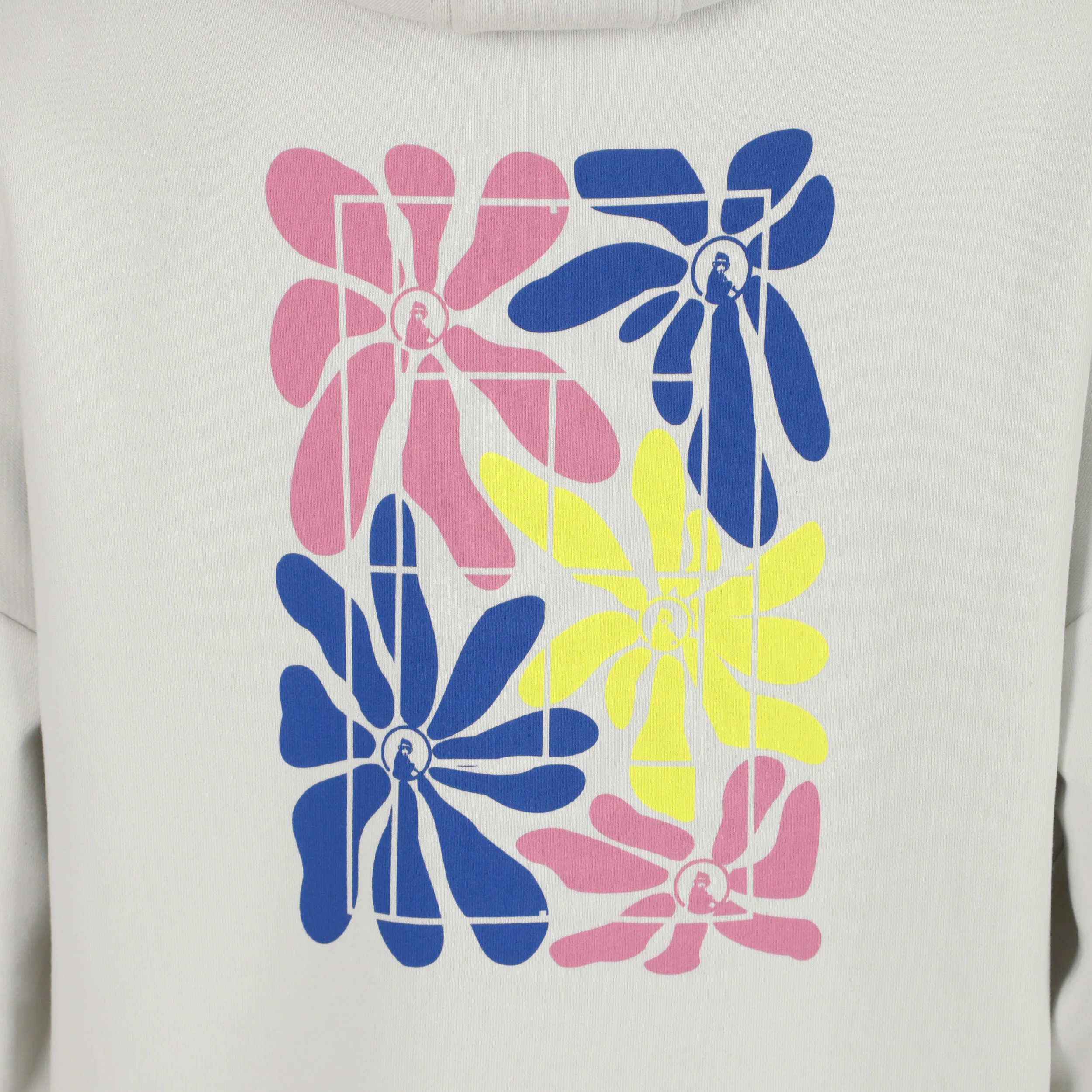 Crush Palm Court Bluza dresowa Dziewczynki-jasnoszary, neonowy róż - Image 6