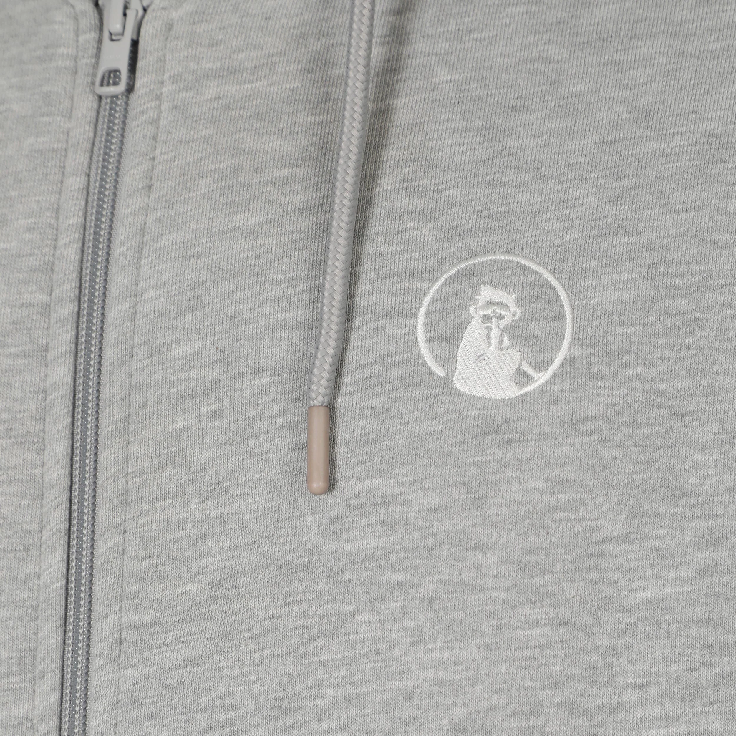 Essential Zip Bluza dresowa Mężczyźni-szary - Image 3