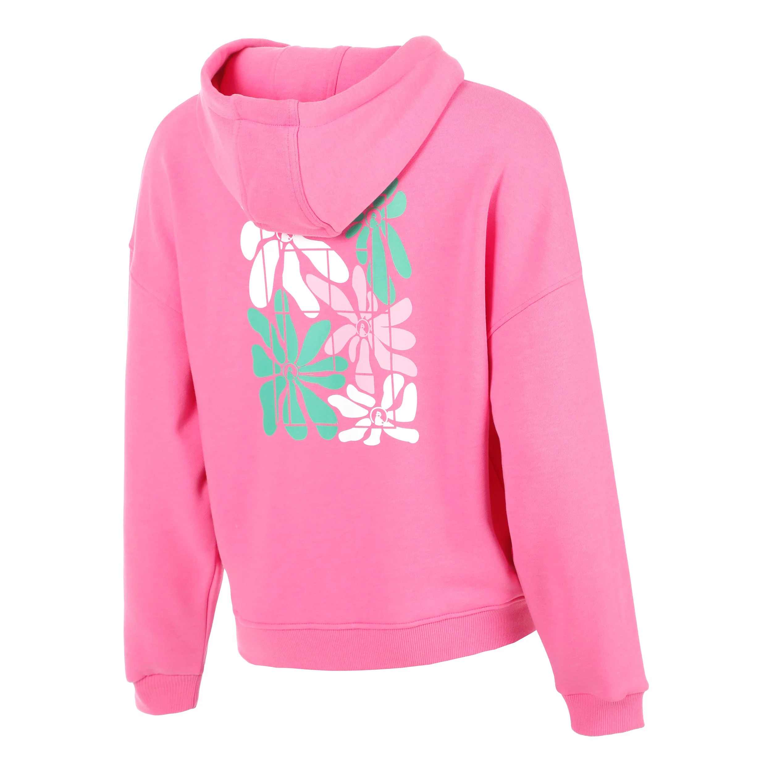 Joy Palm Court Bluza dresowa Kobiety-różowy, biały - Image 3