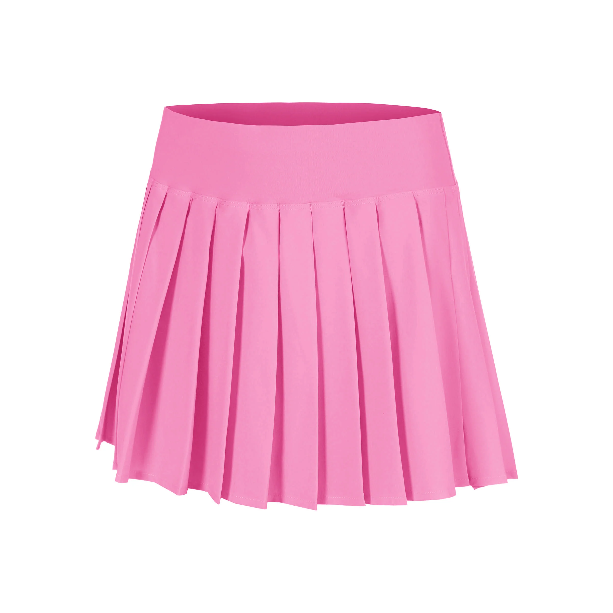 Love Pleated Spódnica Kobiety - różowy, biały