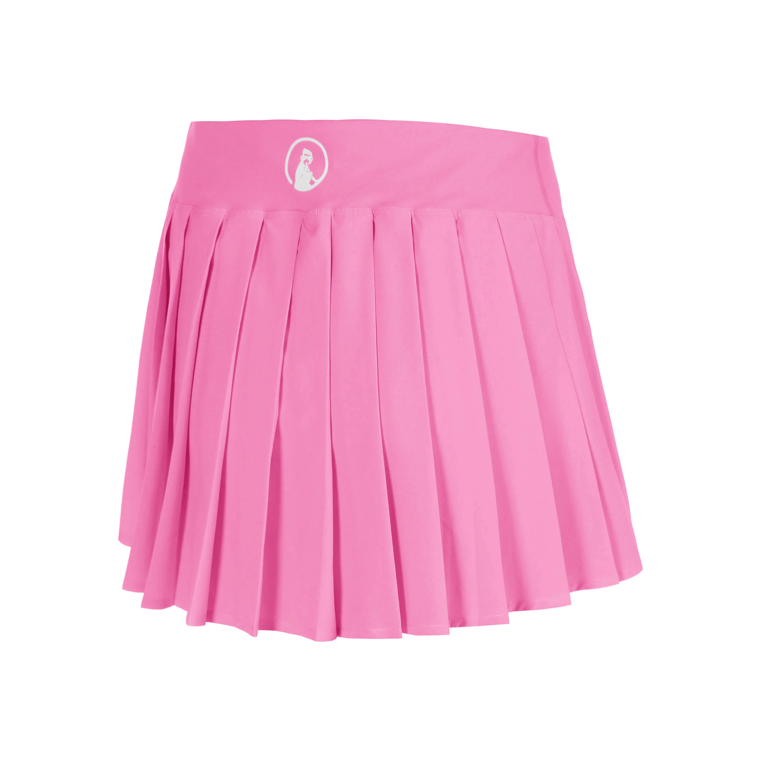 Love Pleated Spódnica Kobiety - różowy, biały - Image 2