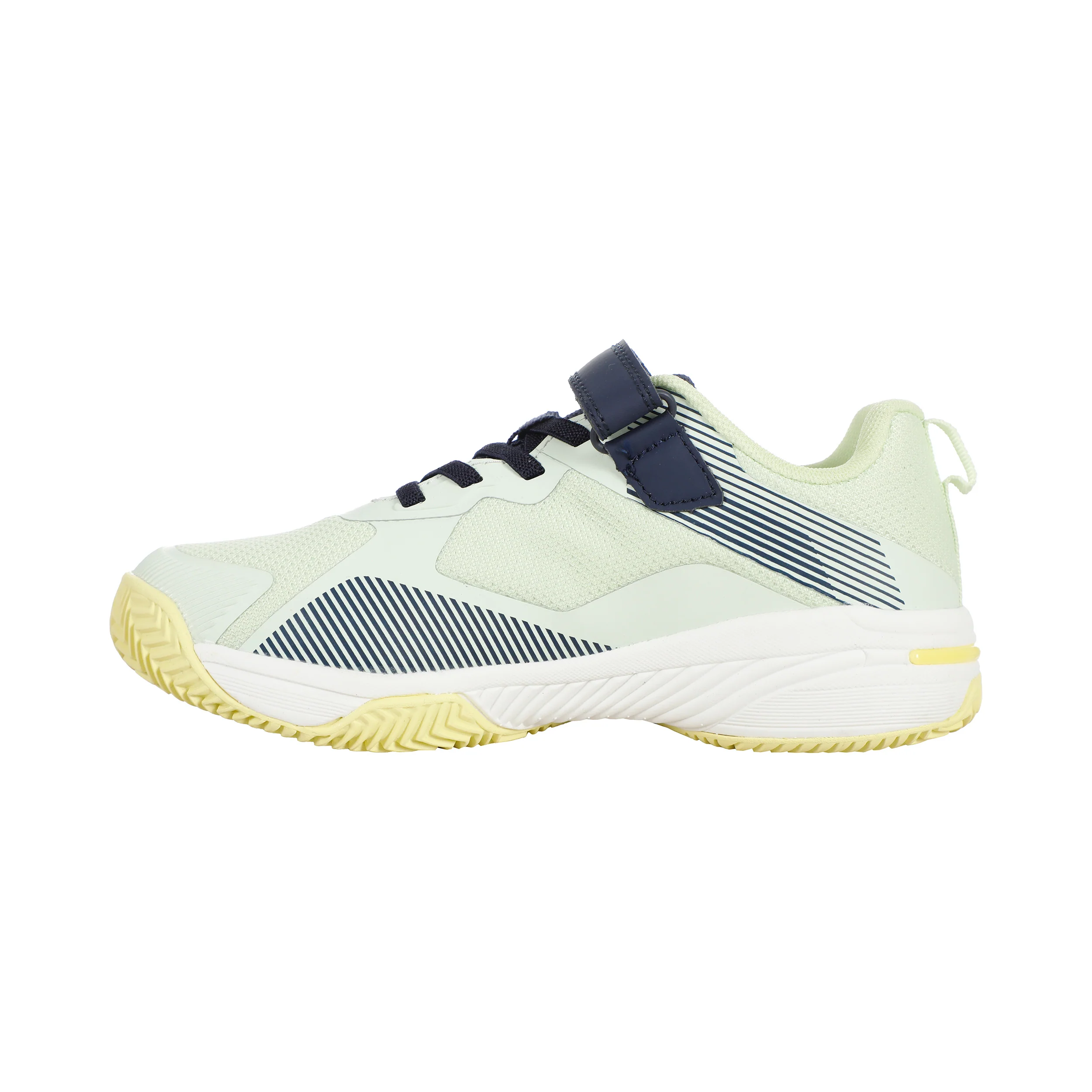 Match Velcro Clay Buty Do Tenisa Ziemnego Dzieci-Limonka,Żółty - Image 2