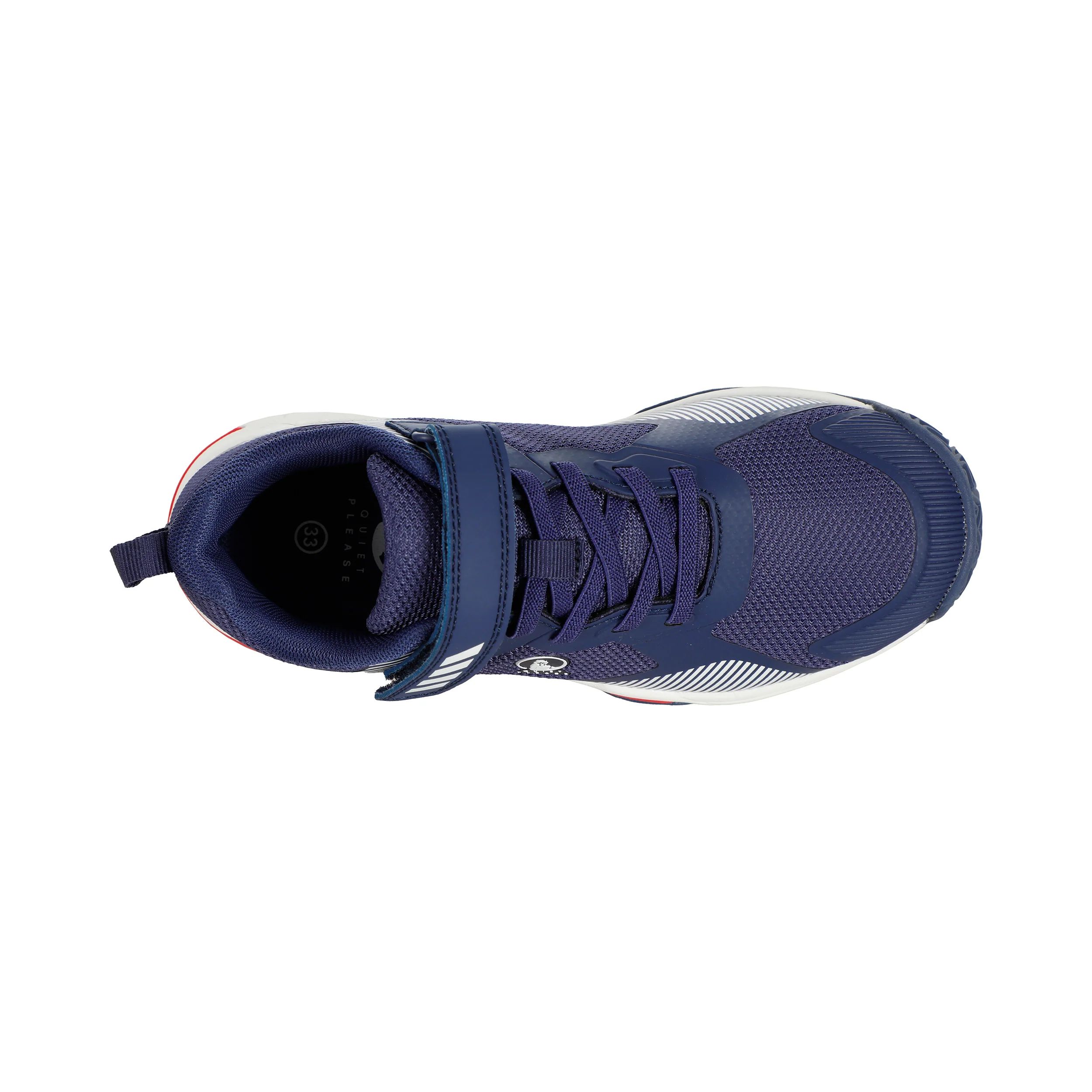 Match Velcro Clay Buty Do Tenisa Ziemnego Dzieci-Niebieski,Czerwony - Image 3