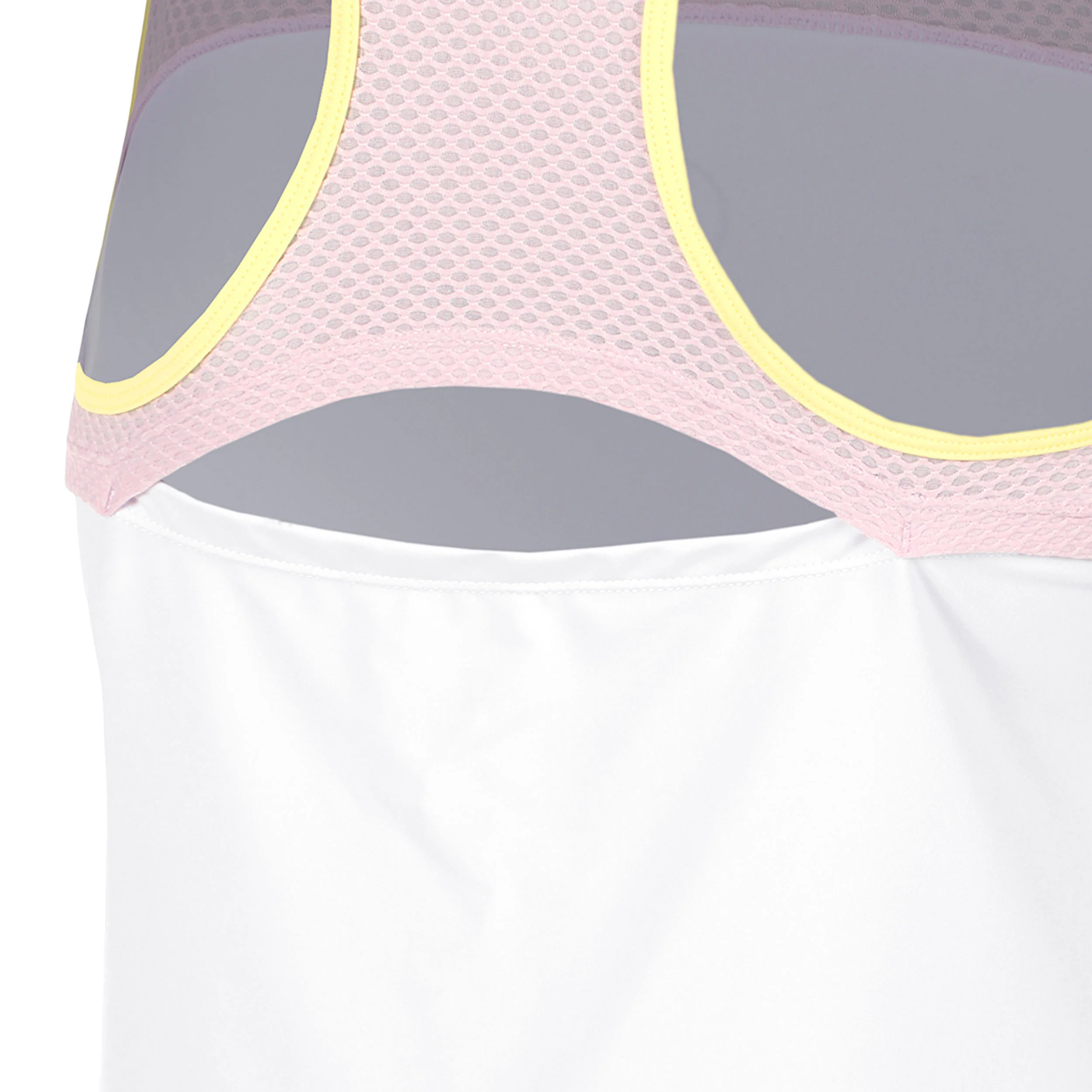 Mind Racerback Tank Top Dziewczynki-Liliowy,Biały - Image 4