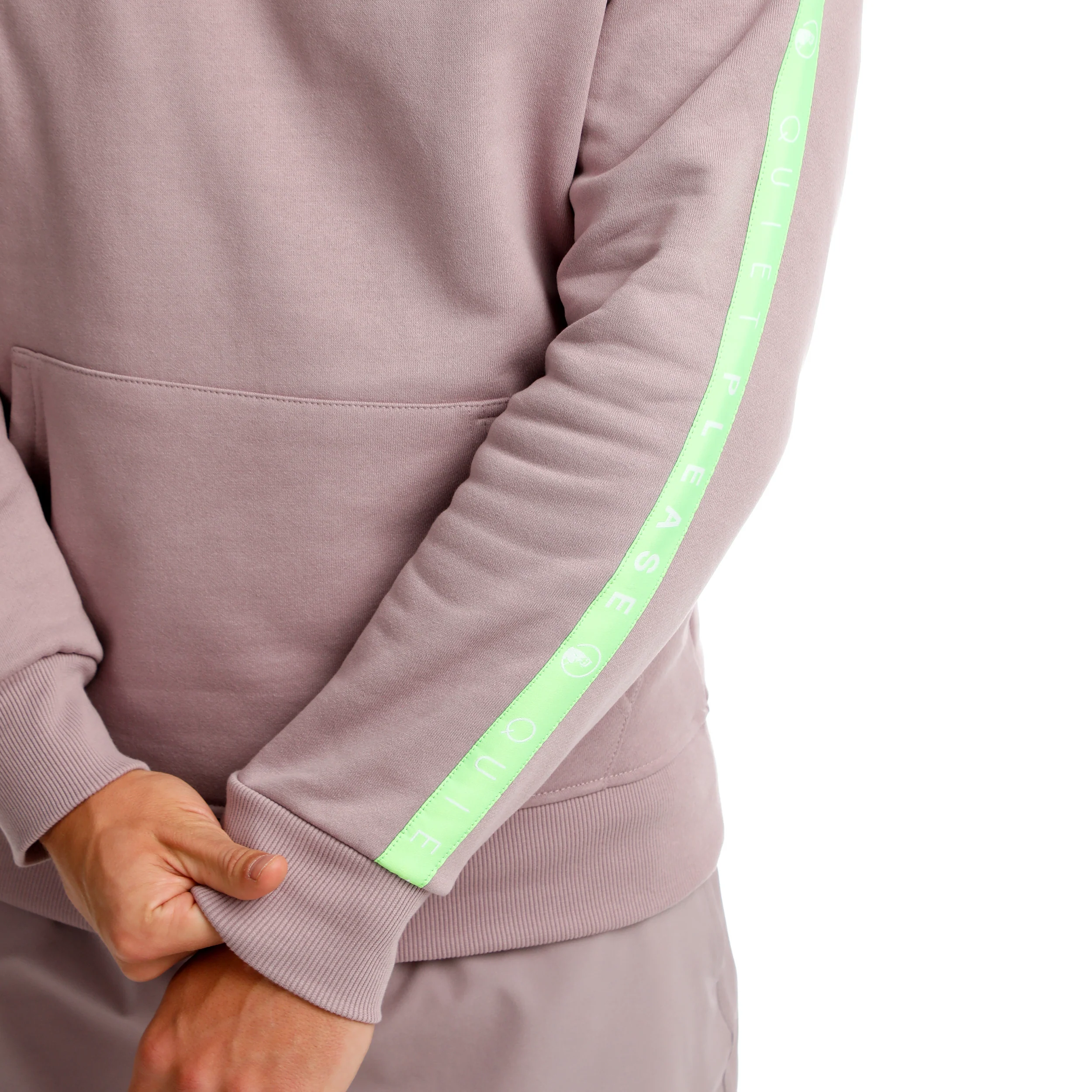 Mind Taped Bluza Mężczyźni-Fioletowy,Neonowy Zielony - Image 10