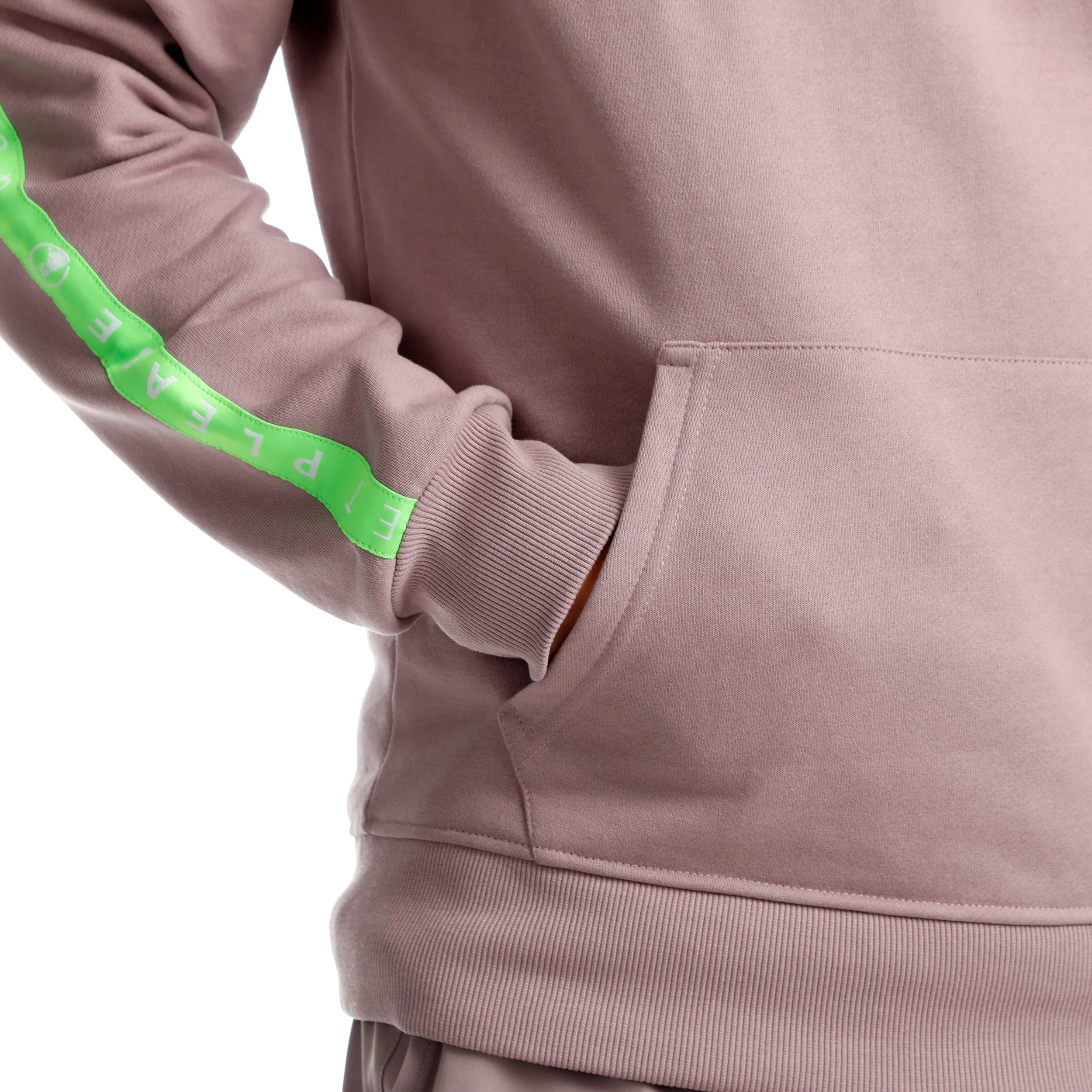 Mind Taped Bluza Mężczyźni-Fioletowy,Neonowy Zielony - Image 11