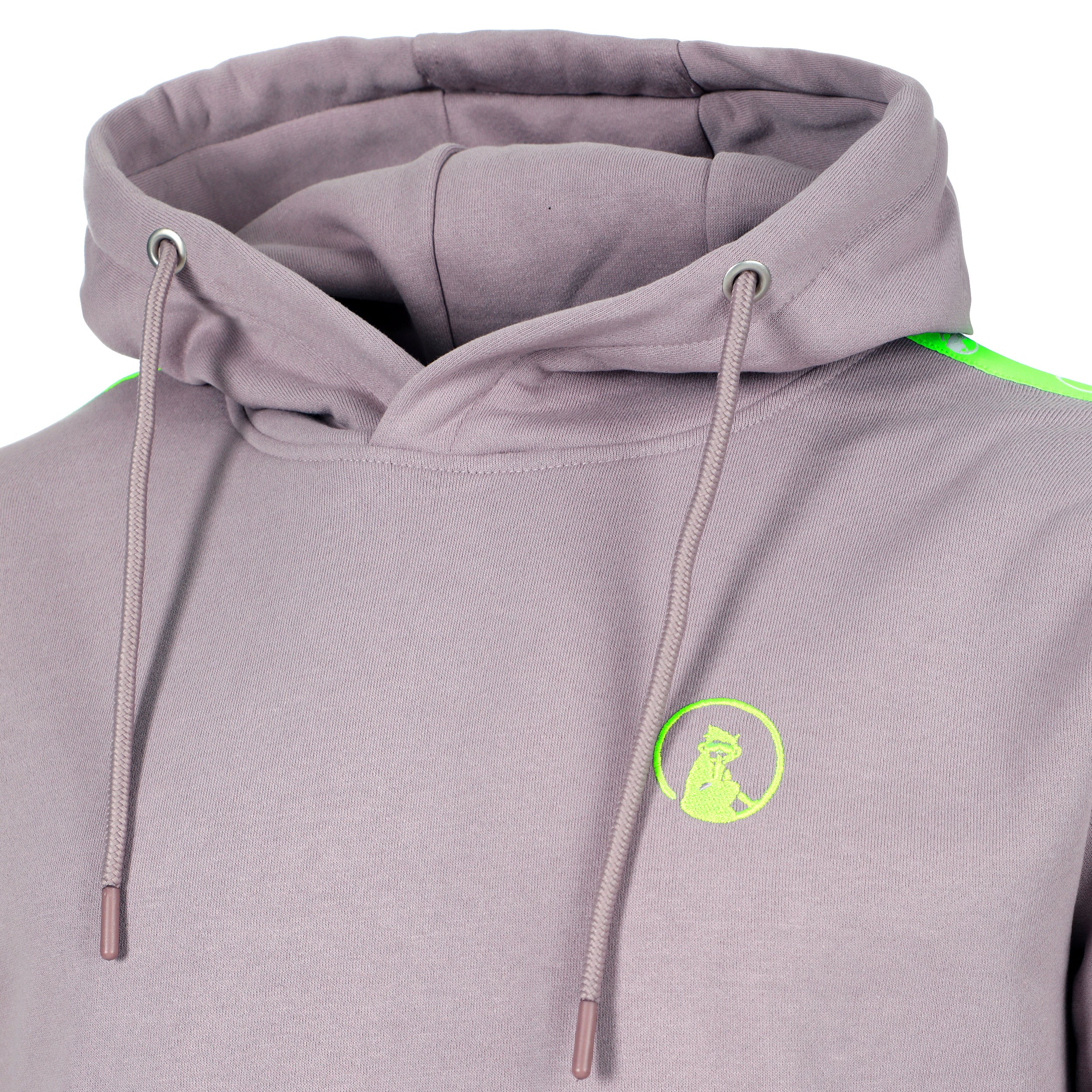 Mind Taped Bluza Mężczyźni-Fioletowy,Neonowy Zielony - Image 3