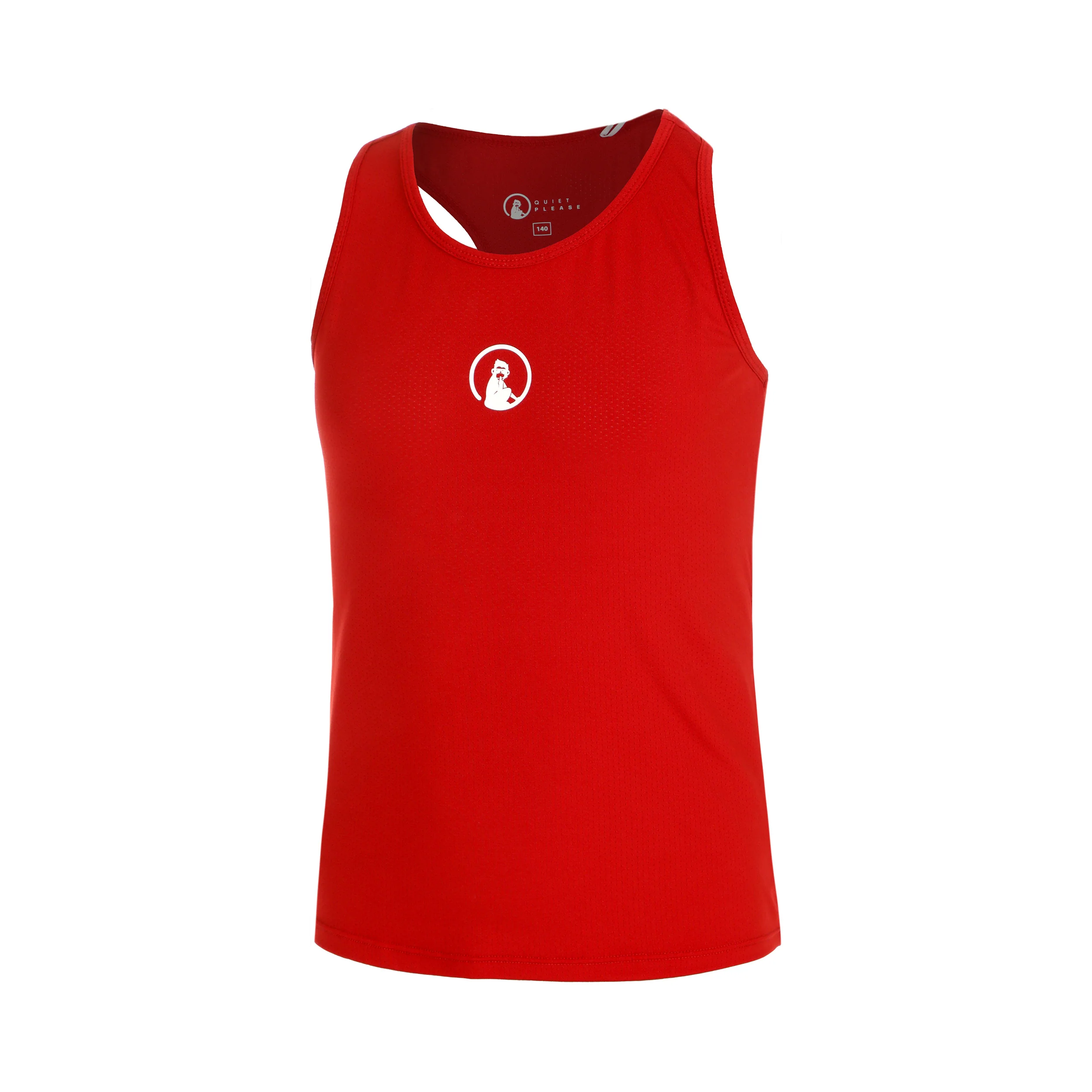 Racerback Tank Top Dziewczynki-Czerwony,Biały
