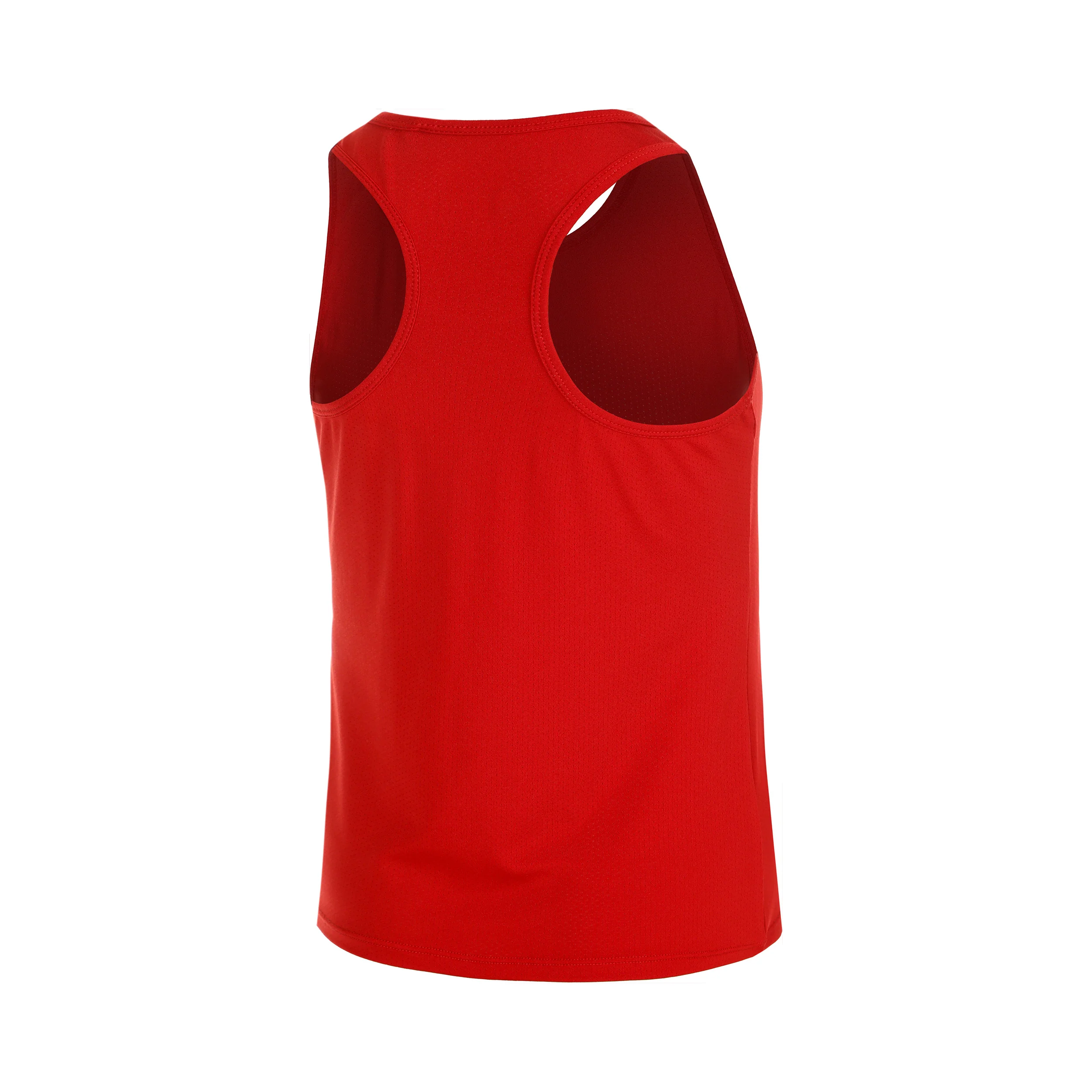 Racerback Tank Top Dziewczynki-Czerwony,Biały - Image 2
