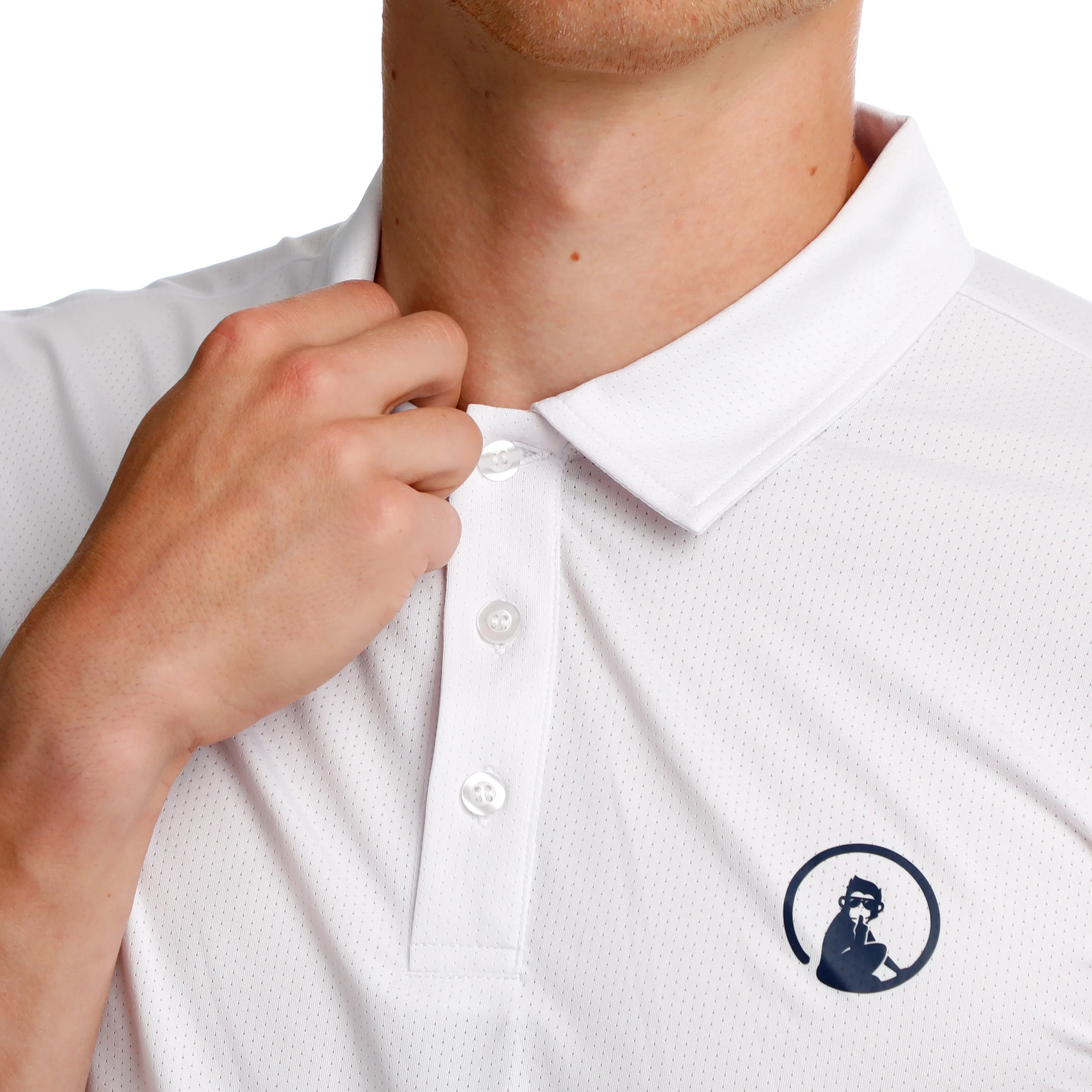 Tournament Polo Mężczyźni-Biały - Image 7