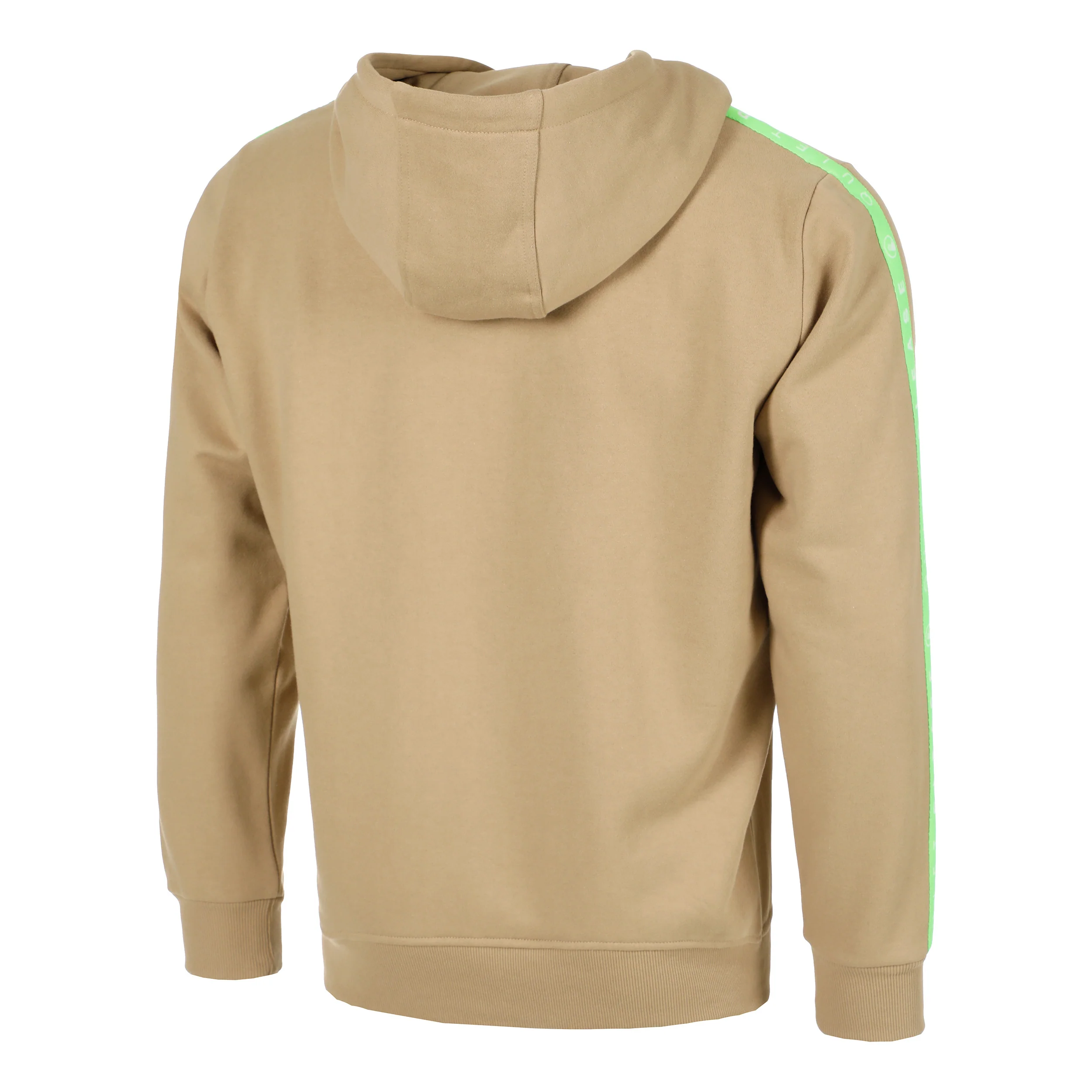 Wild Taped Zip Bluza Dresowa Mężczyźni-Beż,Neonowy Zielony - Image 2