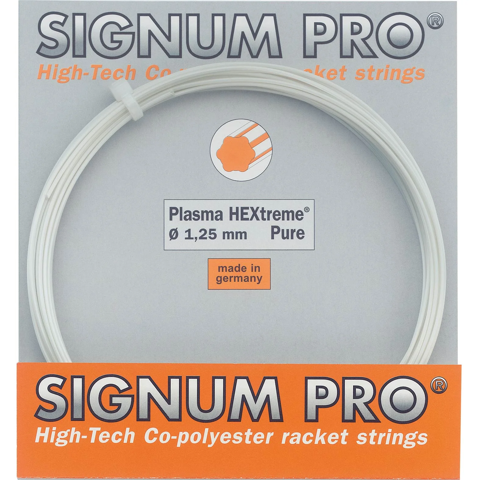 Plasma HEXtreme Pure Zestaw Naciągów 12m-Biały