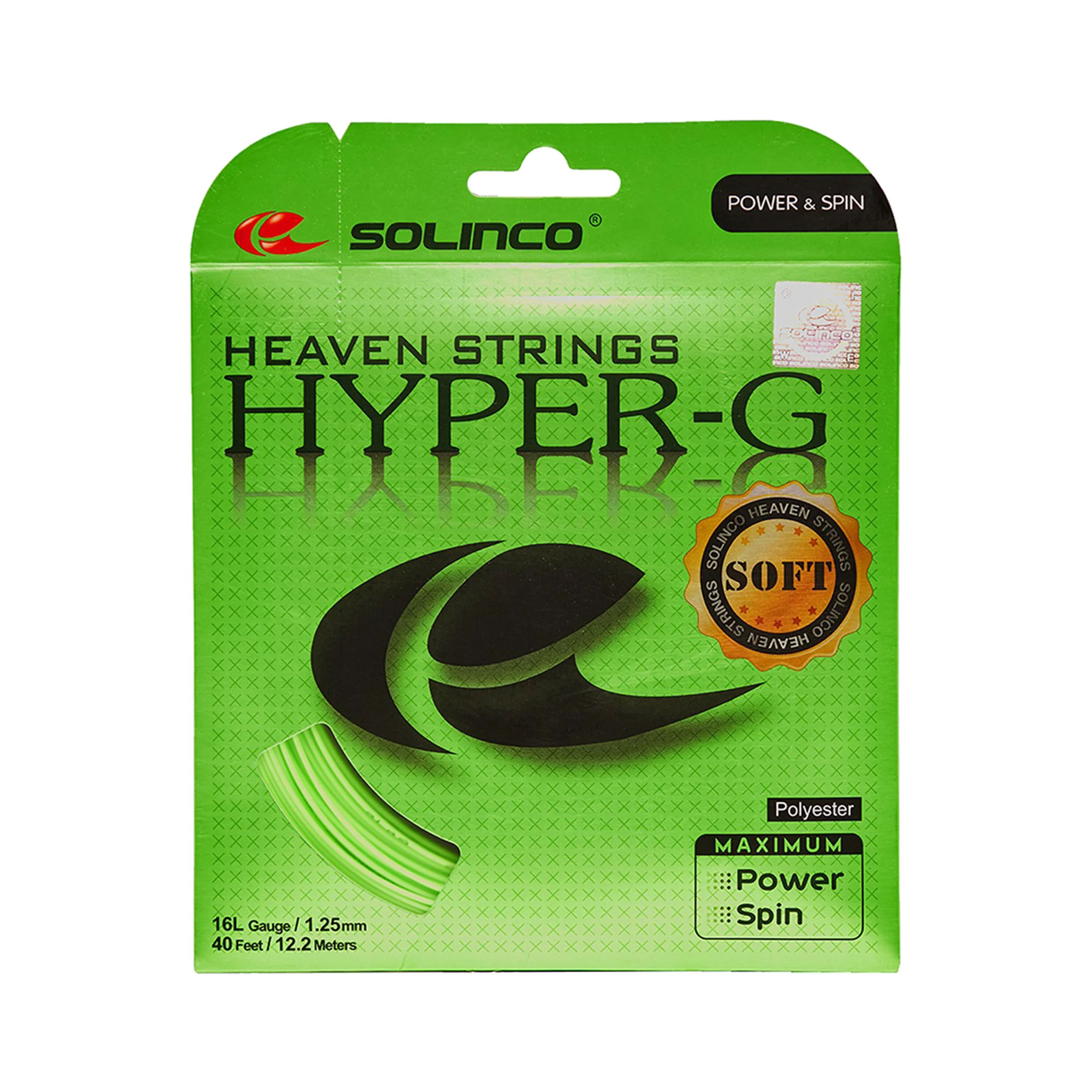 Hyper-G Soft Zestaw Naciągów 12,2m-Zieleń