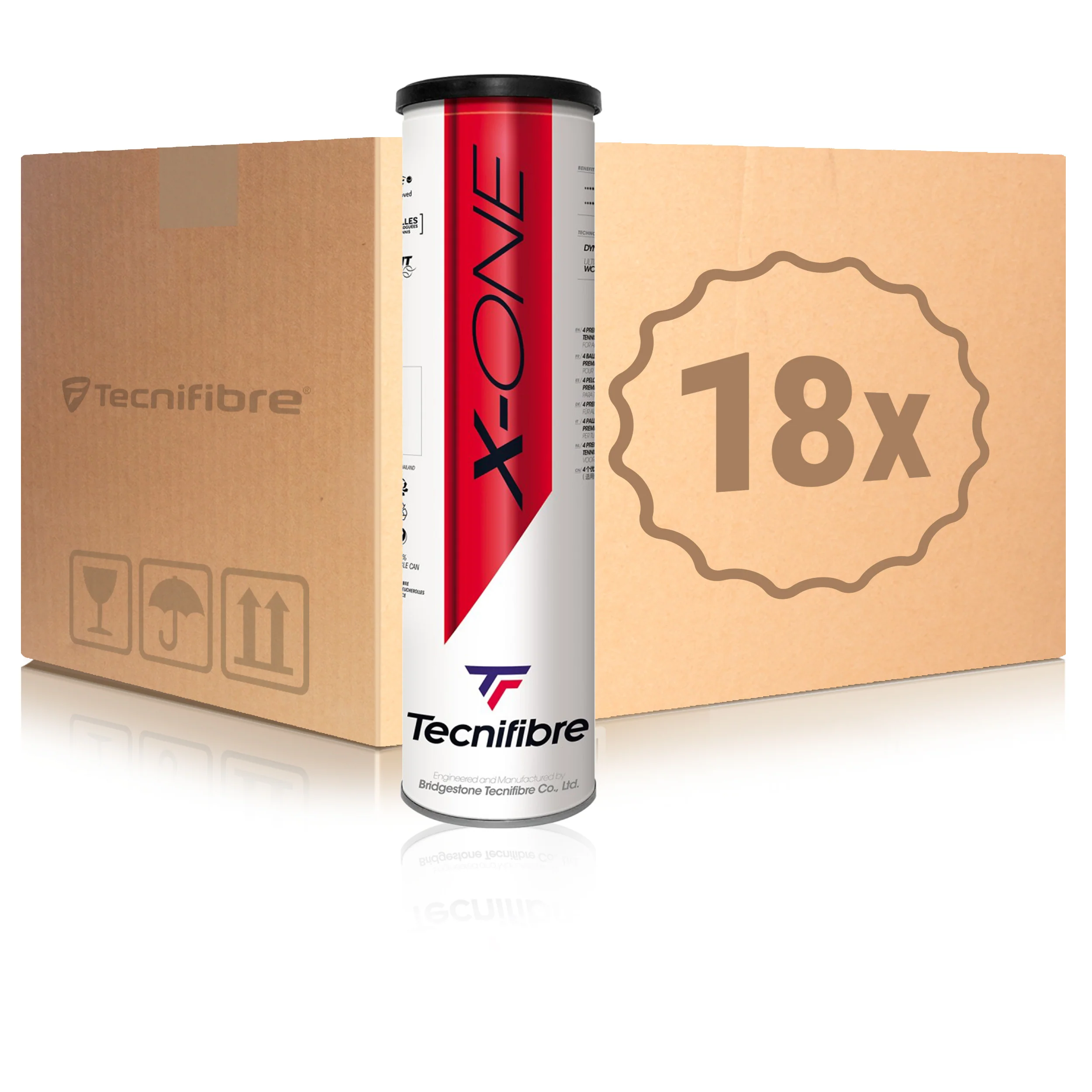 18x puszka 4 szt. X-One W KARTONIE