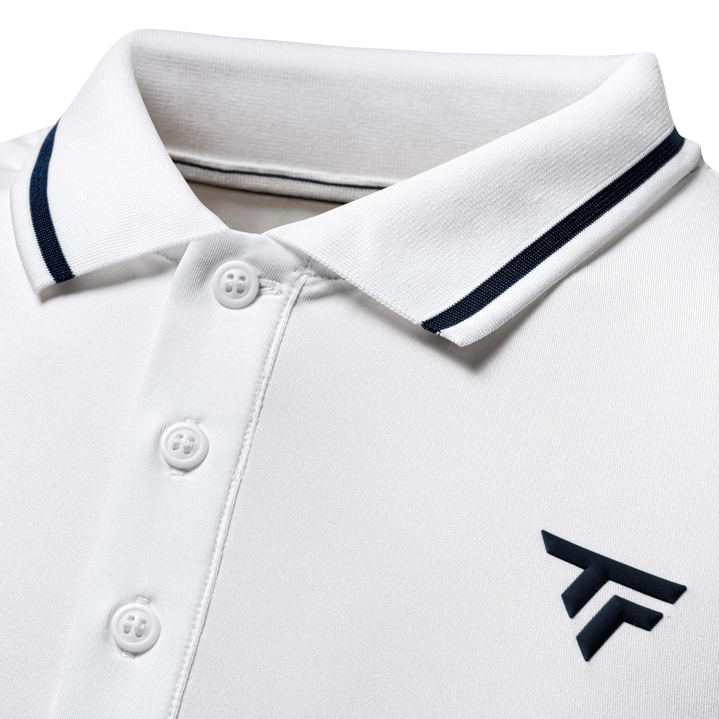 Team Tech Polo Mężczyźni - biały - Image 3