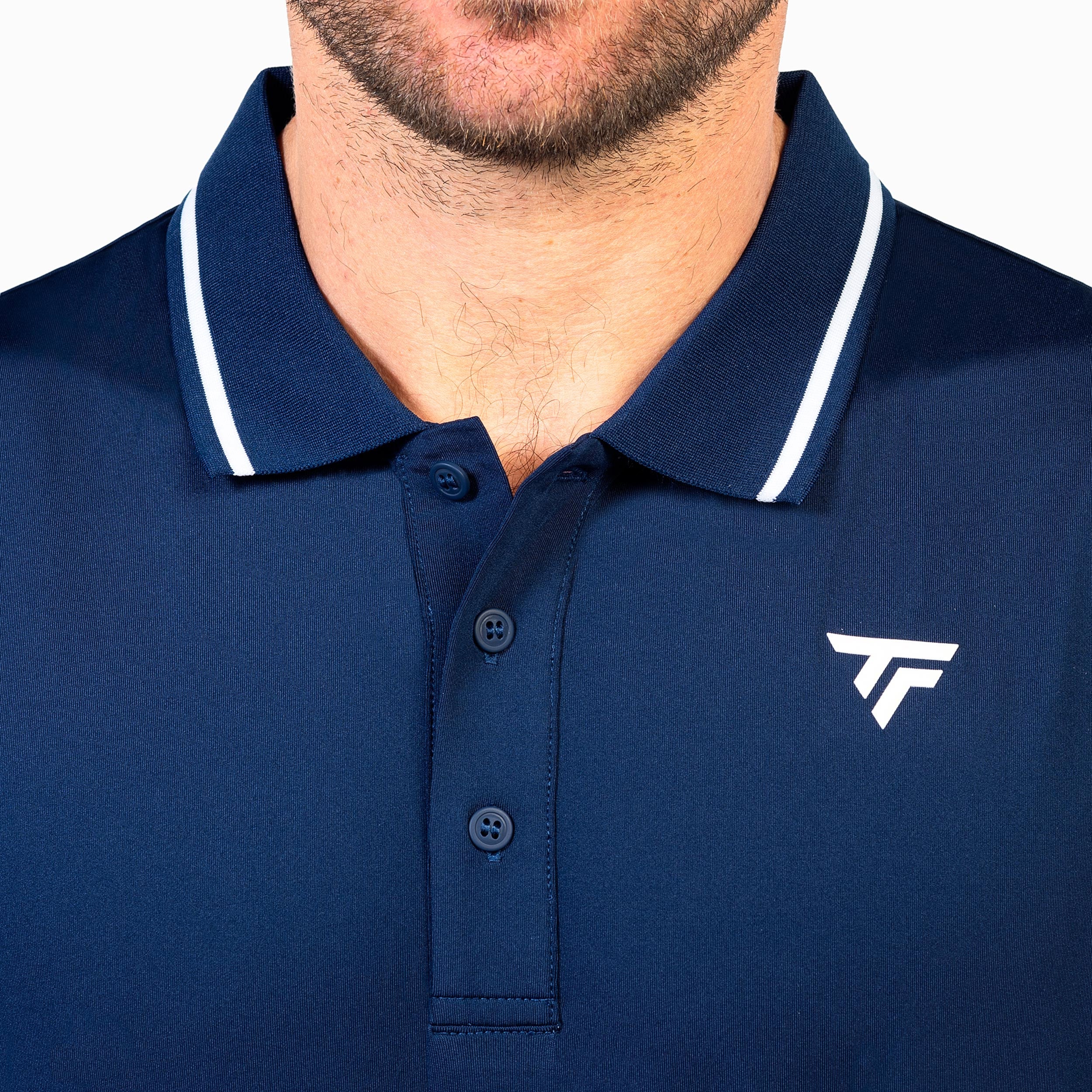 Team Tech Polo Mężczyźni - ciemnoniebieski - Image 4