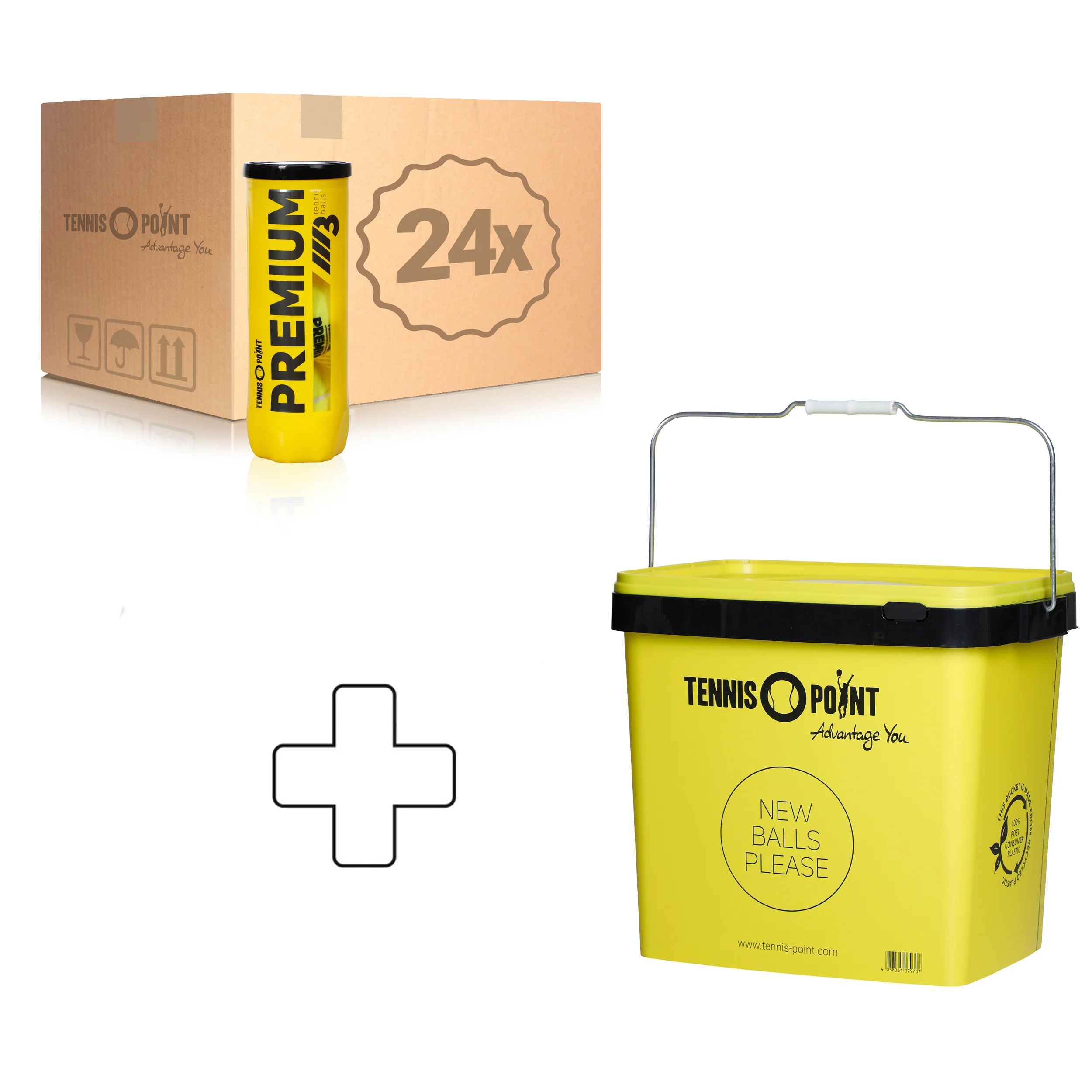24x puszka 3 szt. Premium Tennisball