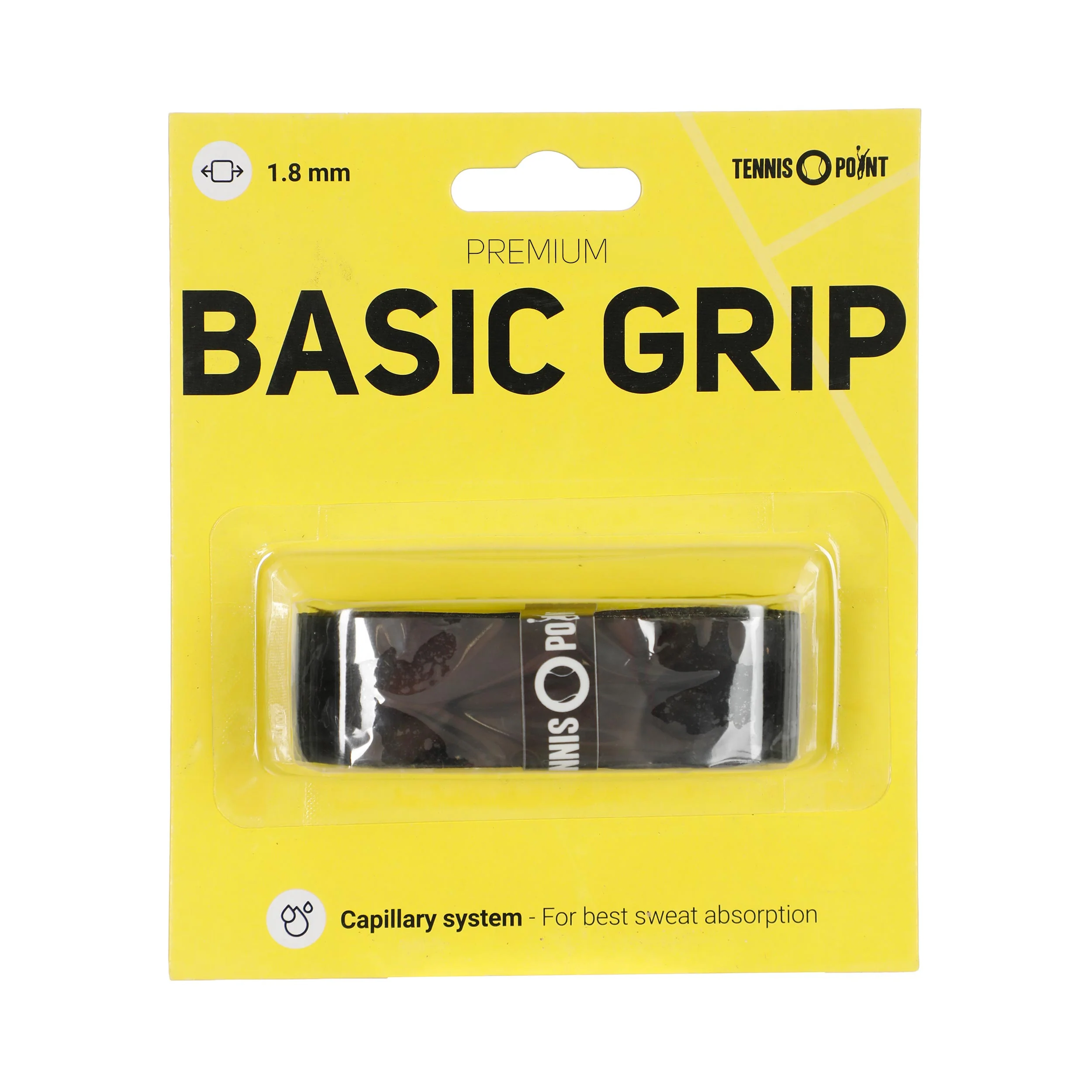 Premium Grip Opakowanie 1 Szt.-Czarny
