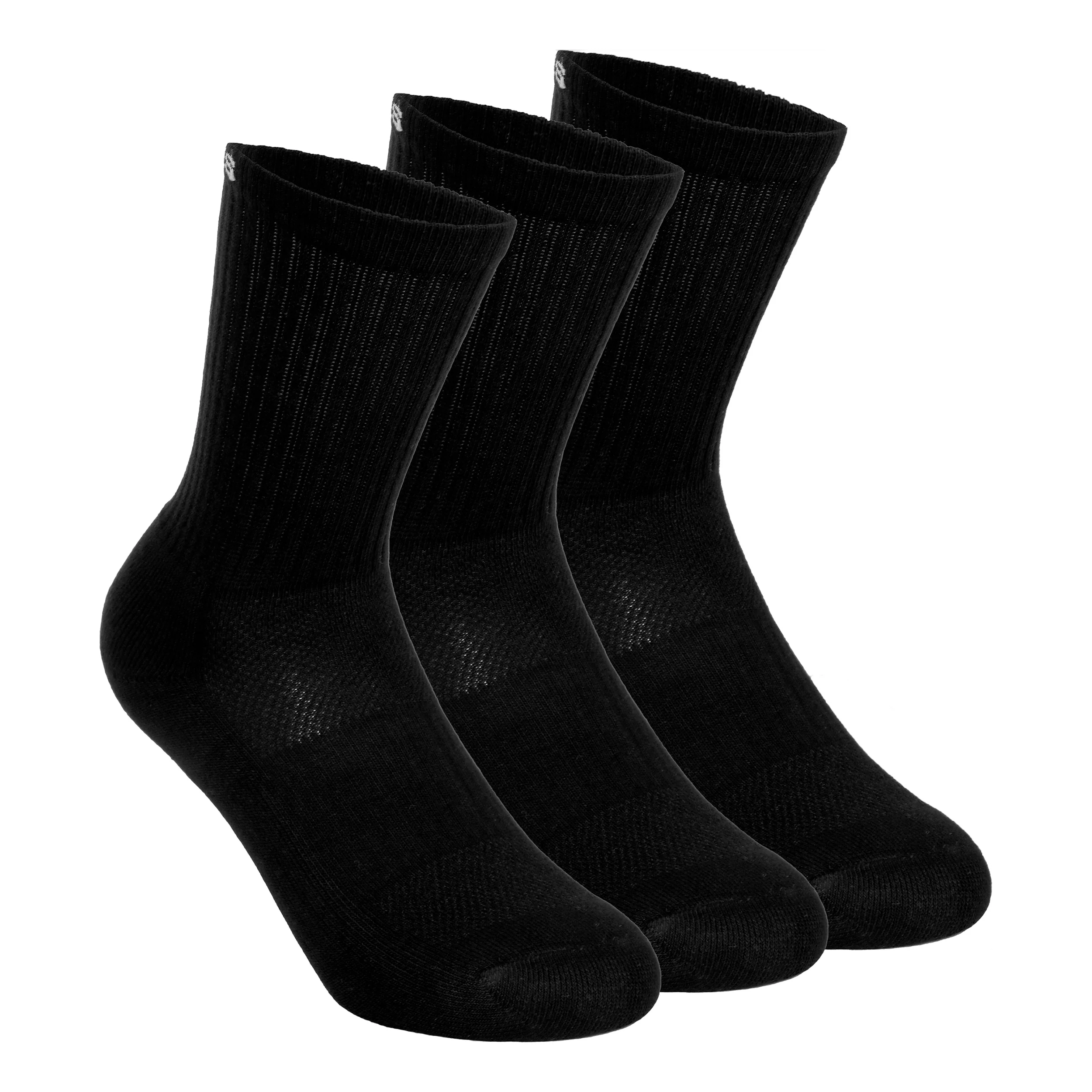 Skarpety tenisowe Opakowanie 3 szt. Unisex - czarny,