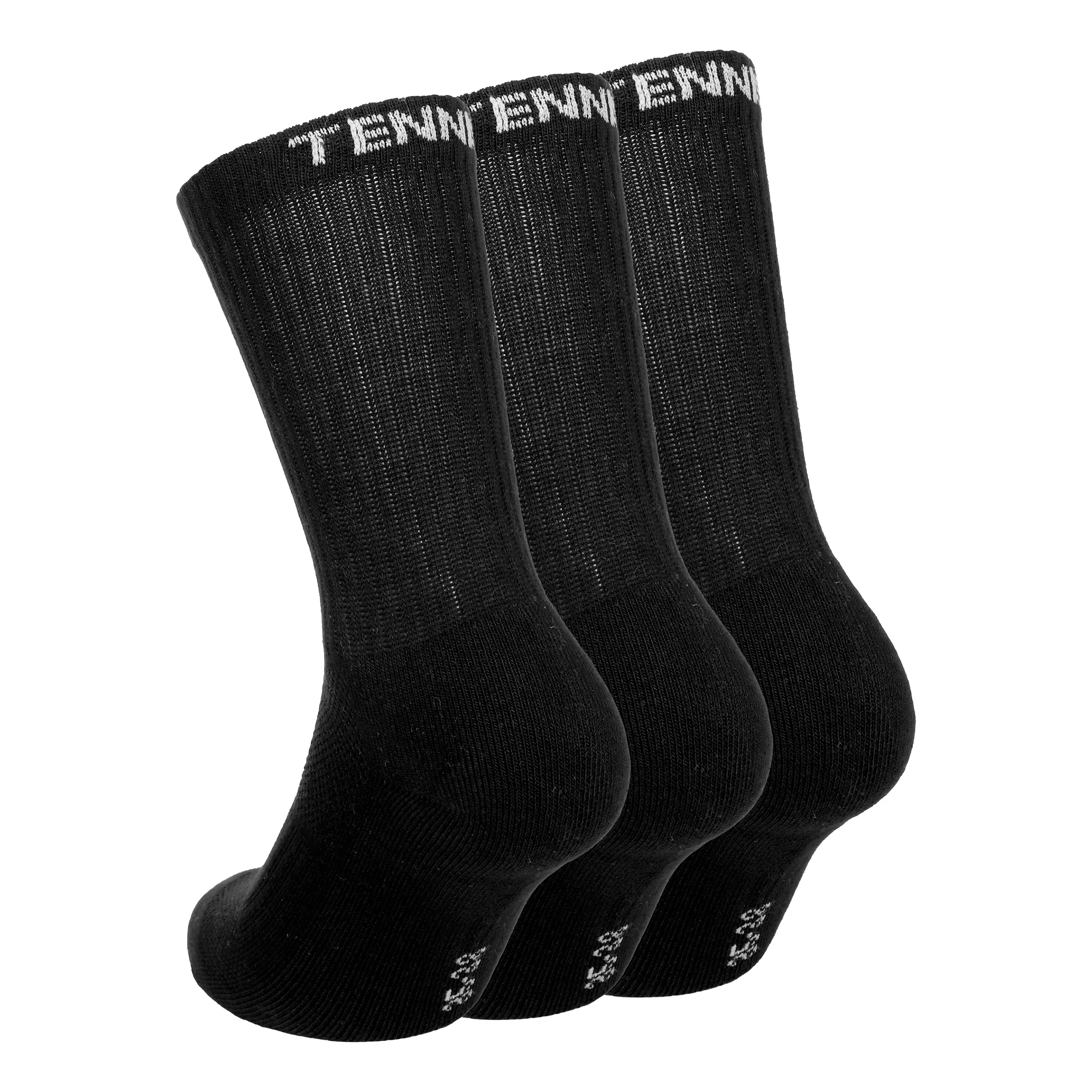 Skarpety tenisowe Opakowanie 3 szt. Unisex - czarny, - Image 2