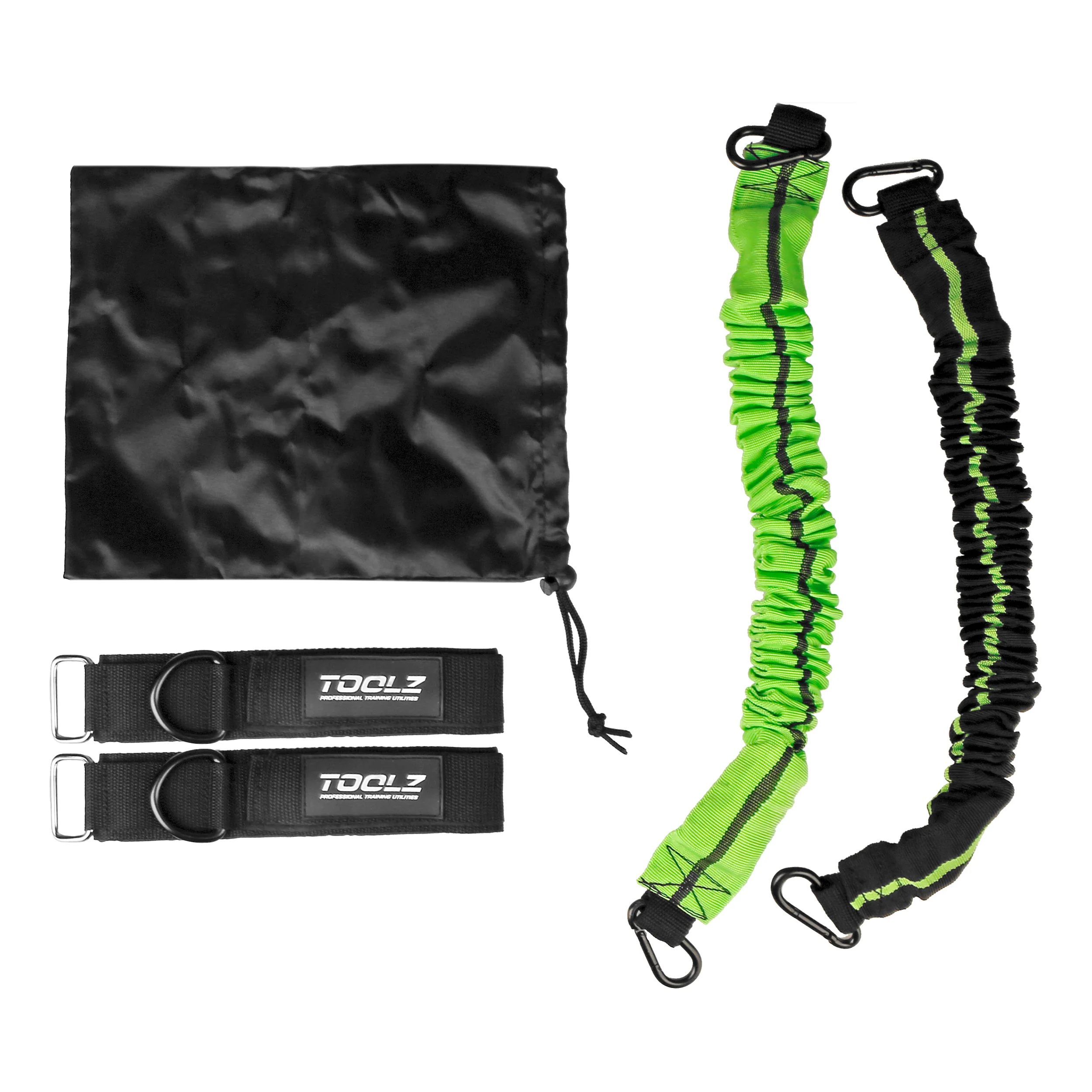 Multi Resistance Trainer Pomoc Treningowa-Czarny,Zieleń