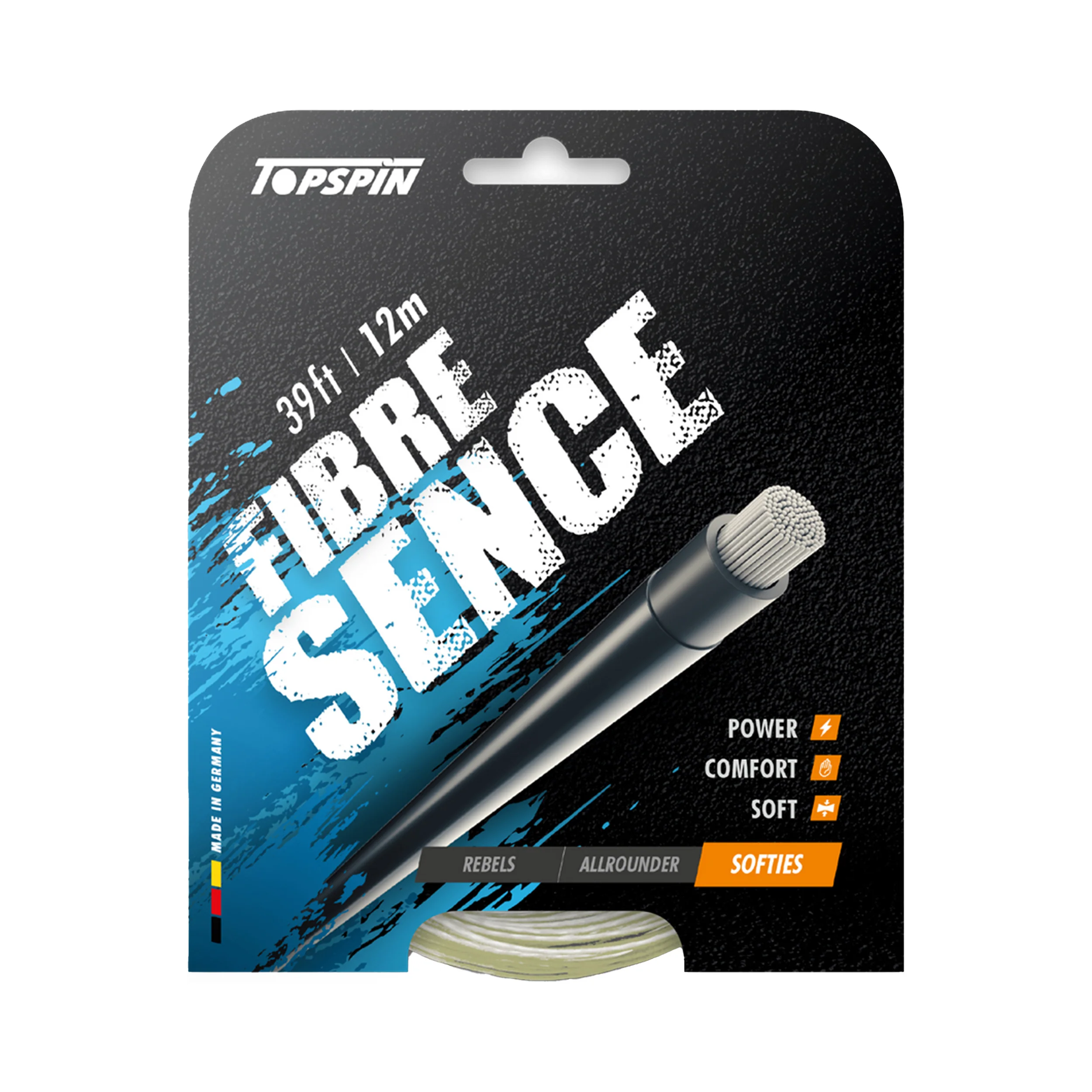 Fibre Sence 12m Zestaw Naciągów-Nude