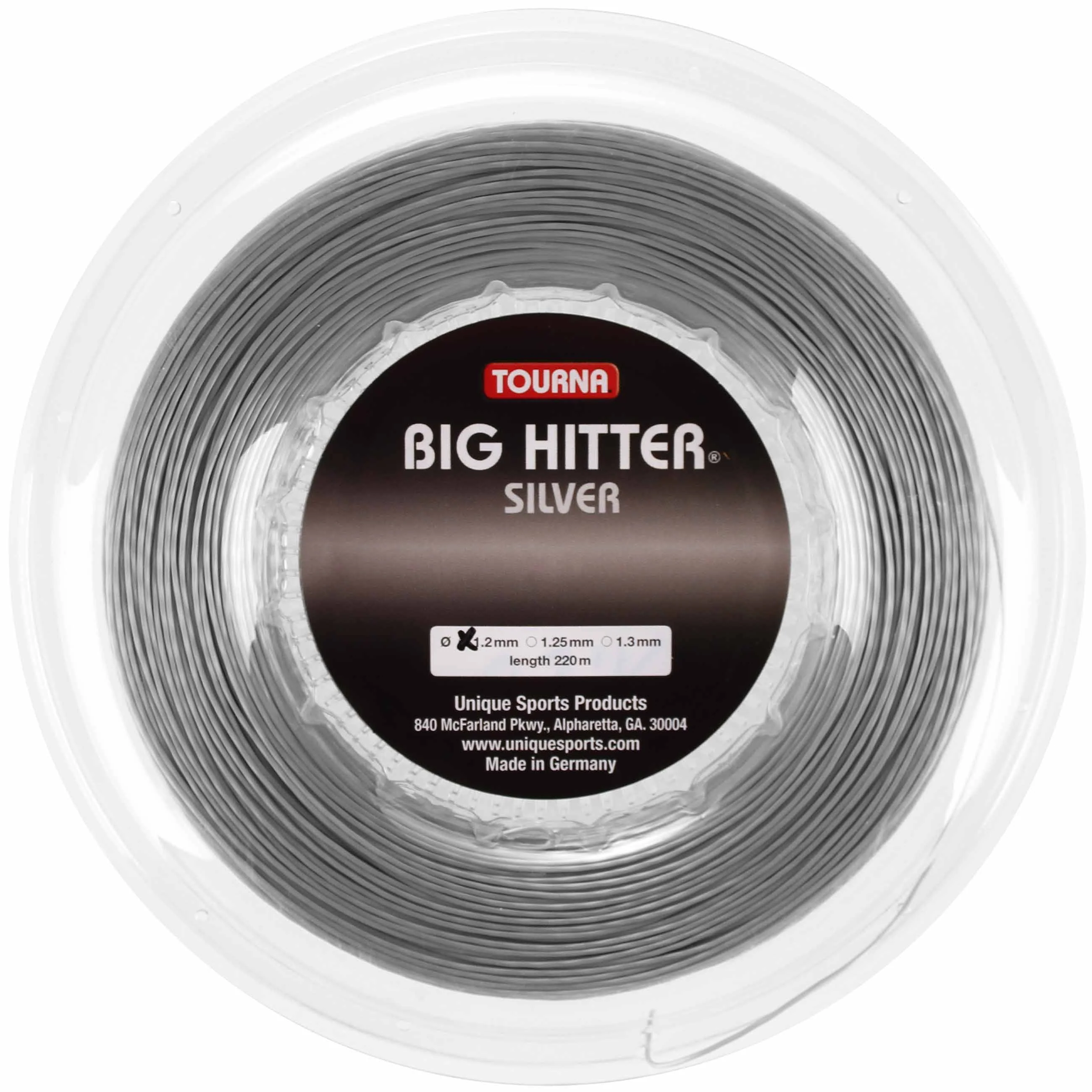 Big Hitter Szpula Do Naciągów 220m-Srebrny