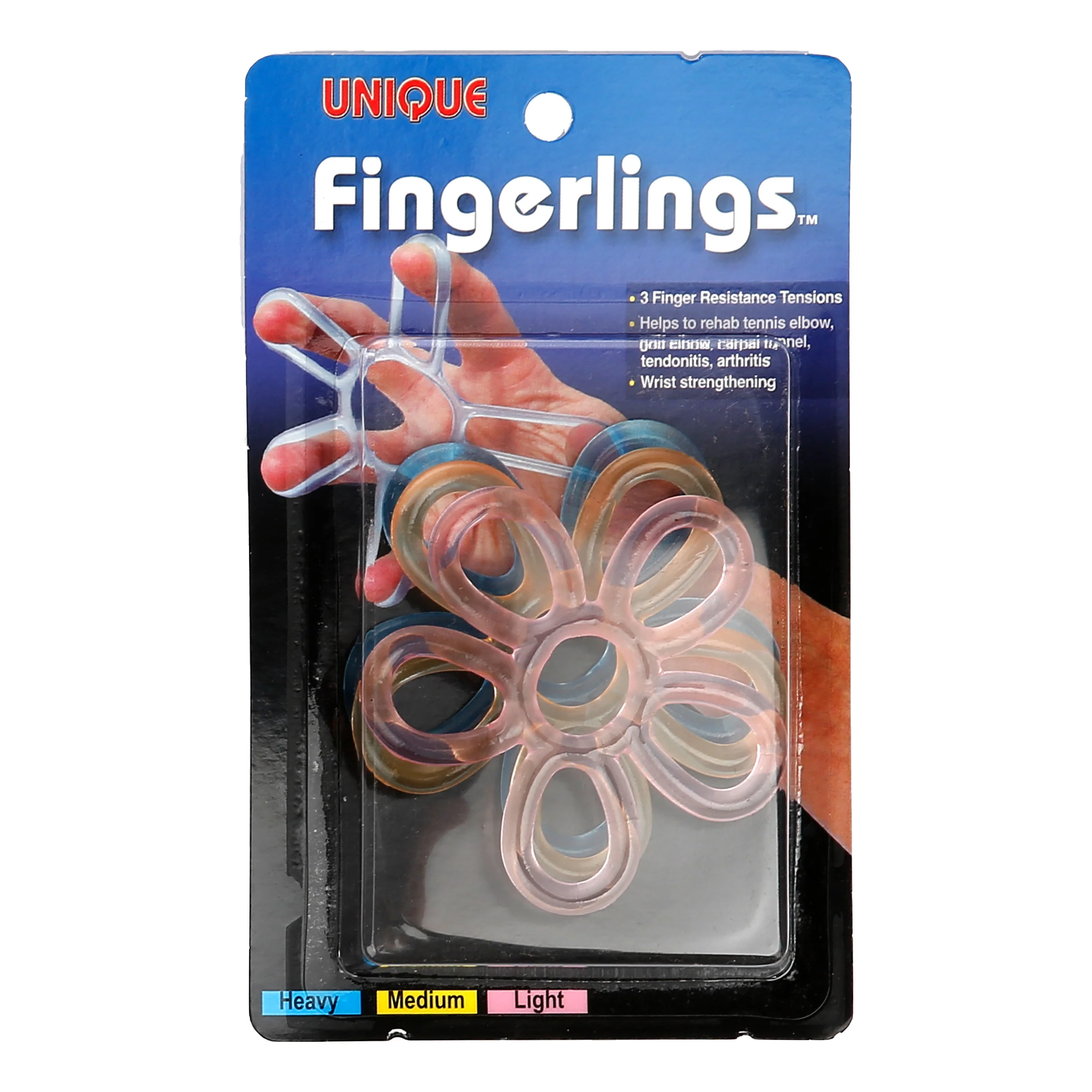 Fingerlings Bandaż Opakowanie 3 Szt.-Czarny