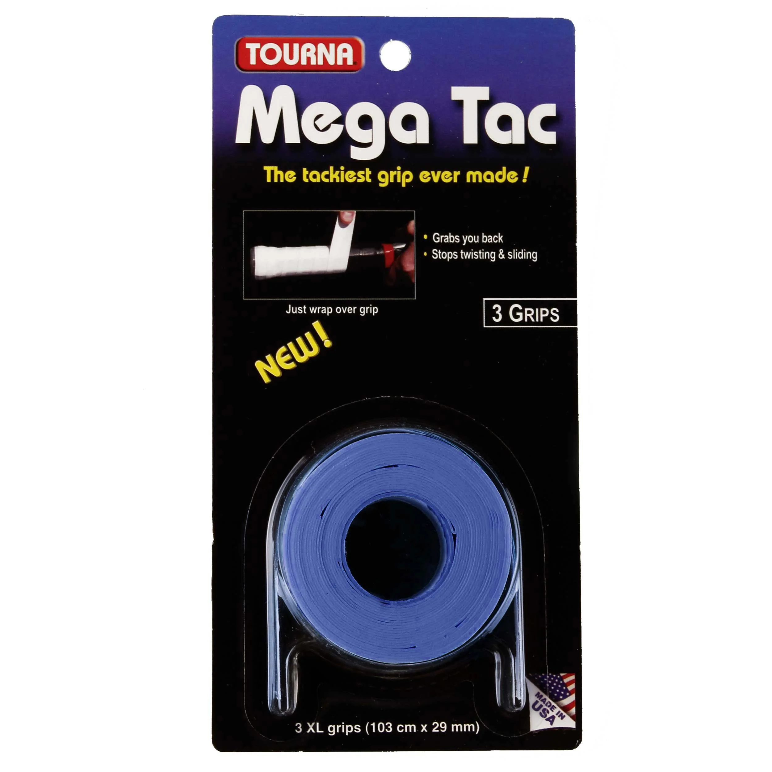 Mega Tac Opakowanie 3 Szt.-Niebieski