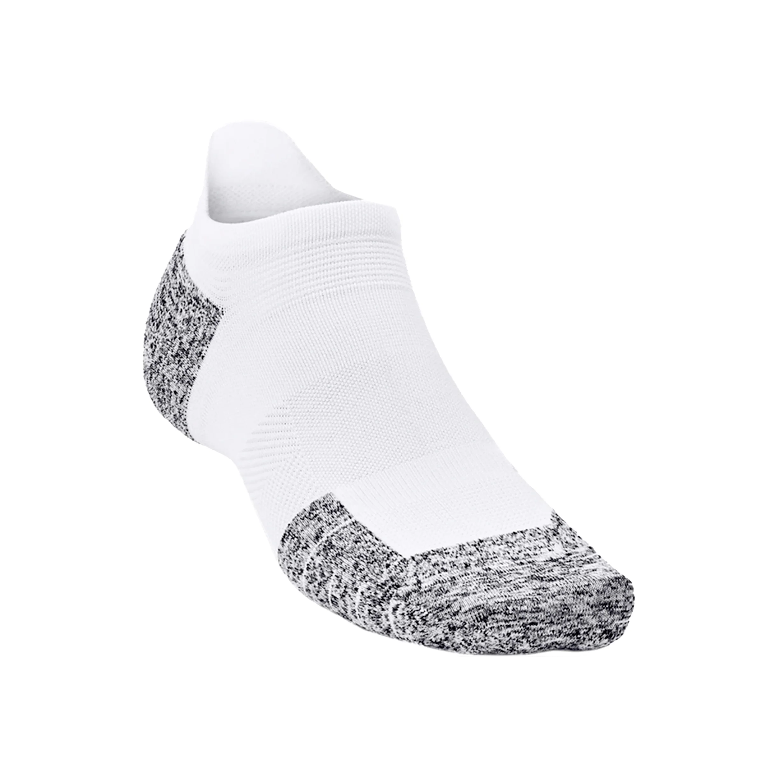 AD Run Cushion 1pk No Show Skarpety do biegania Unisex - biały,