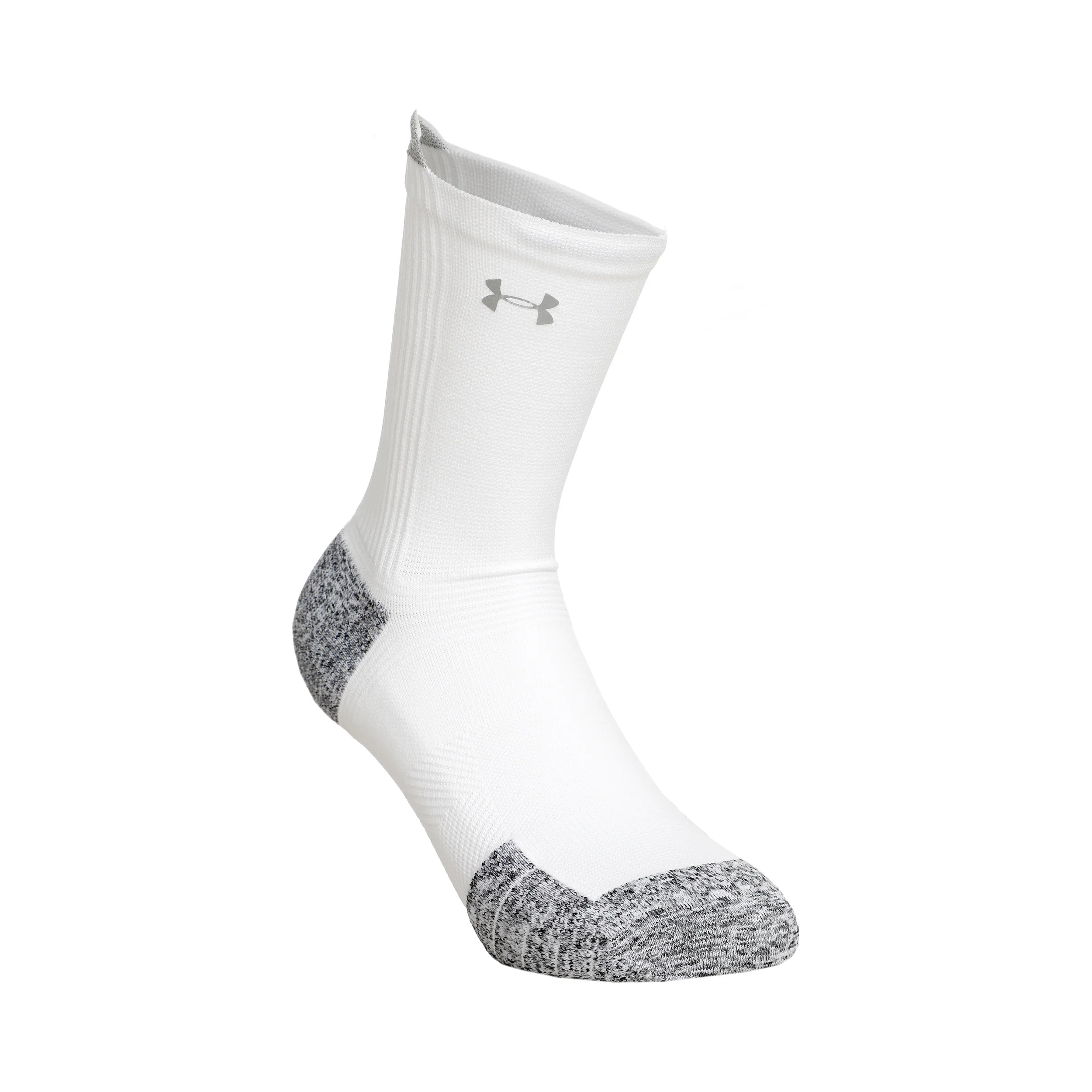 AD Run Cushion Mid Skarpety do biegania Unisex - biały, szary