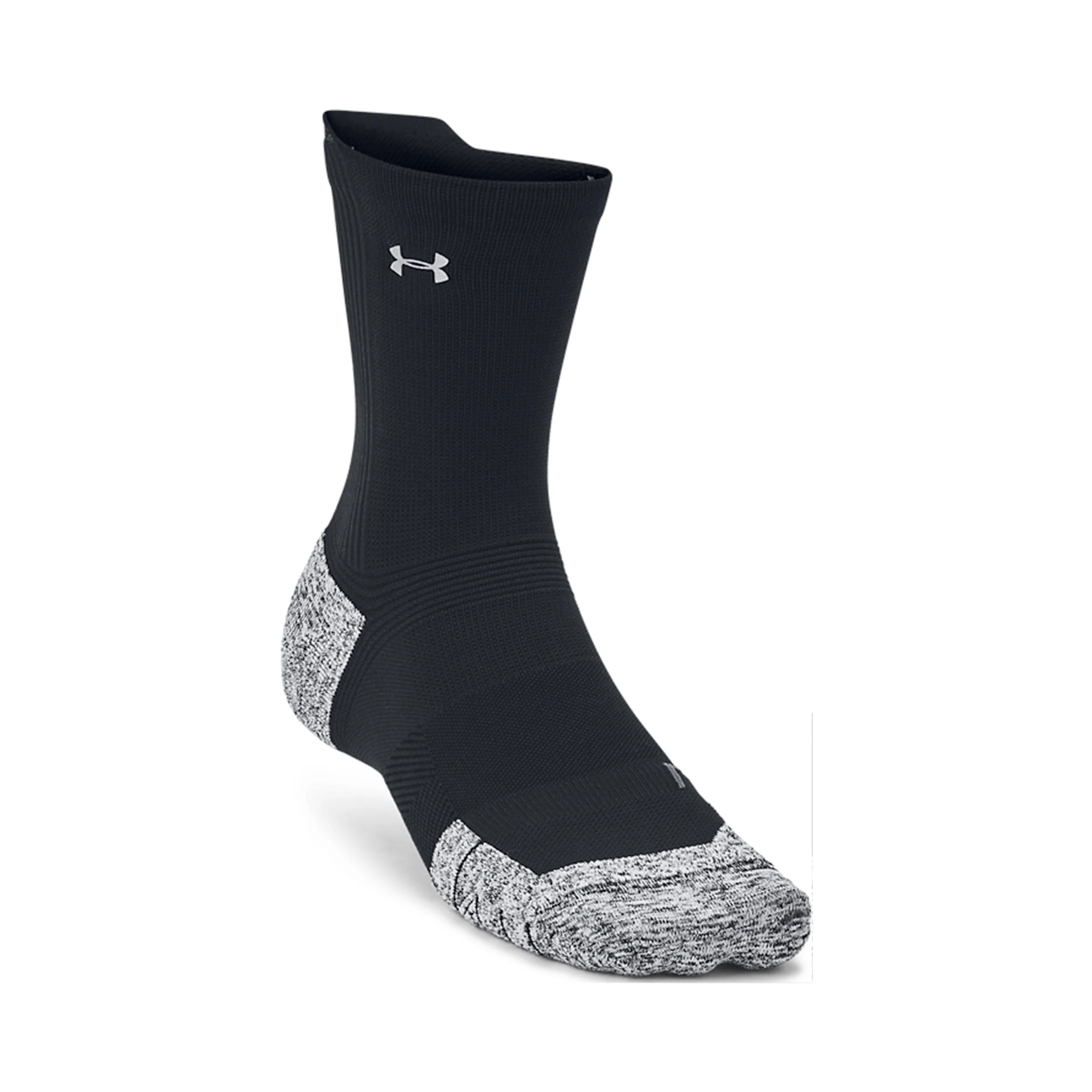 AD Run Cushion Mid Skarpety do biegania Unisex - ciemnoniebieski, szary