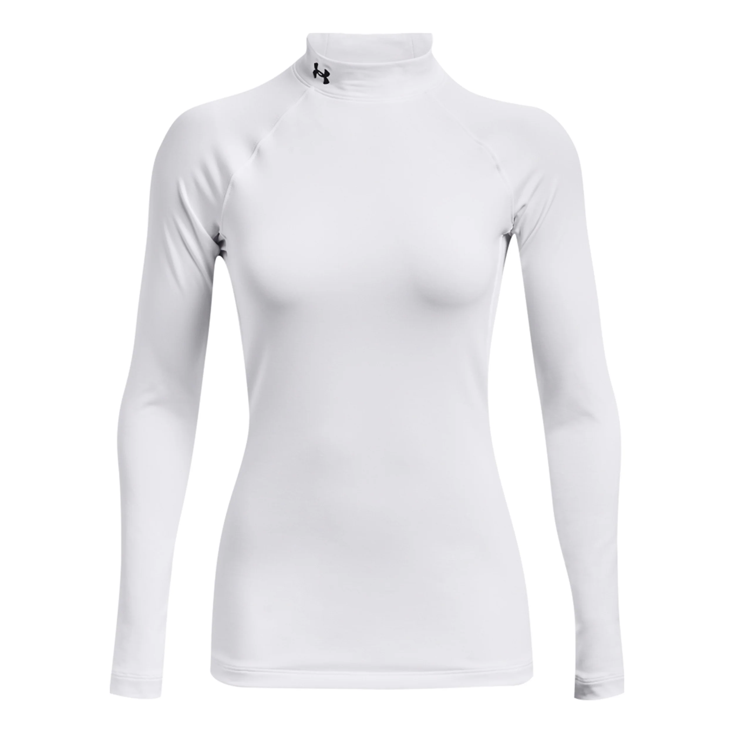 Coldgear Authentics Mockneck Długi Rękaw Kobiety-Biały