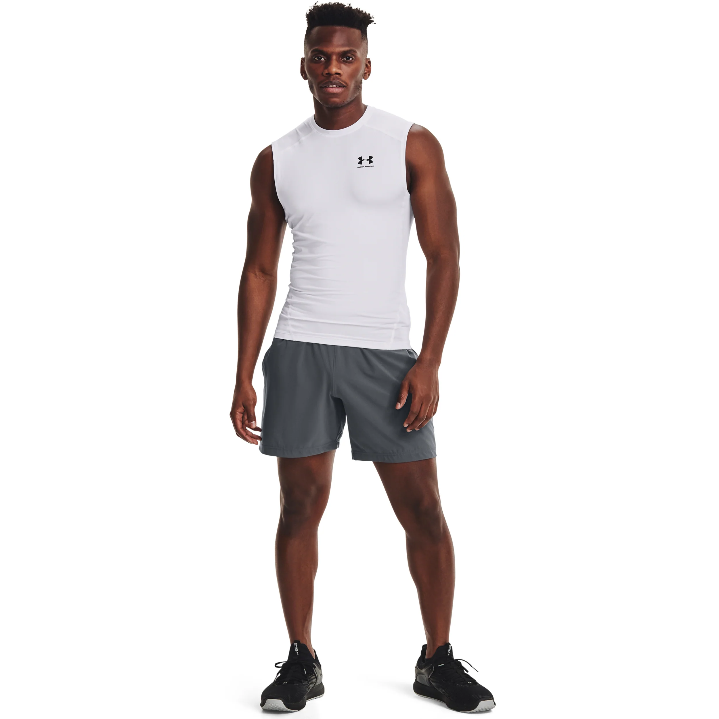 Heatgear Armour Tank Top Mężczyźni-Biały - Image 3