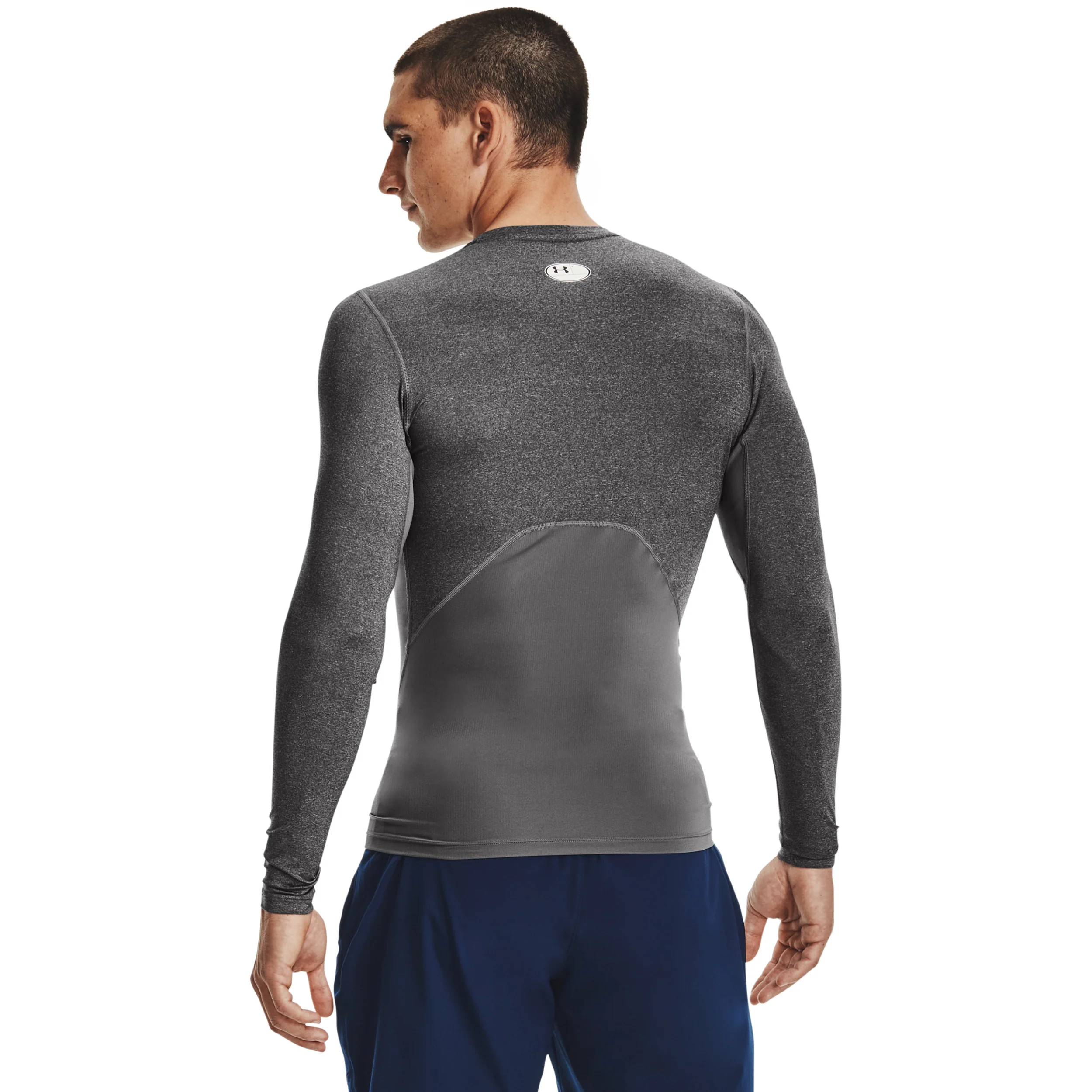 Heatgear Comp Długi Rękaw Mężczyźni-Antracyt,Czarny - Image 4