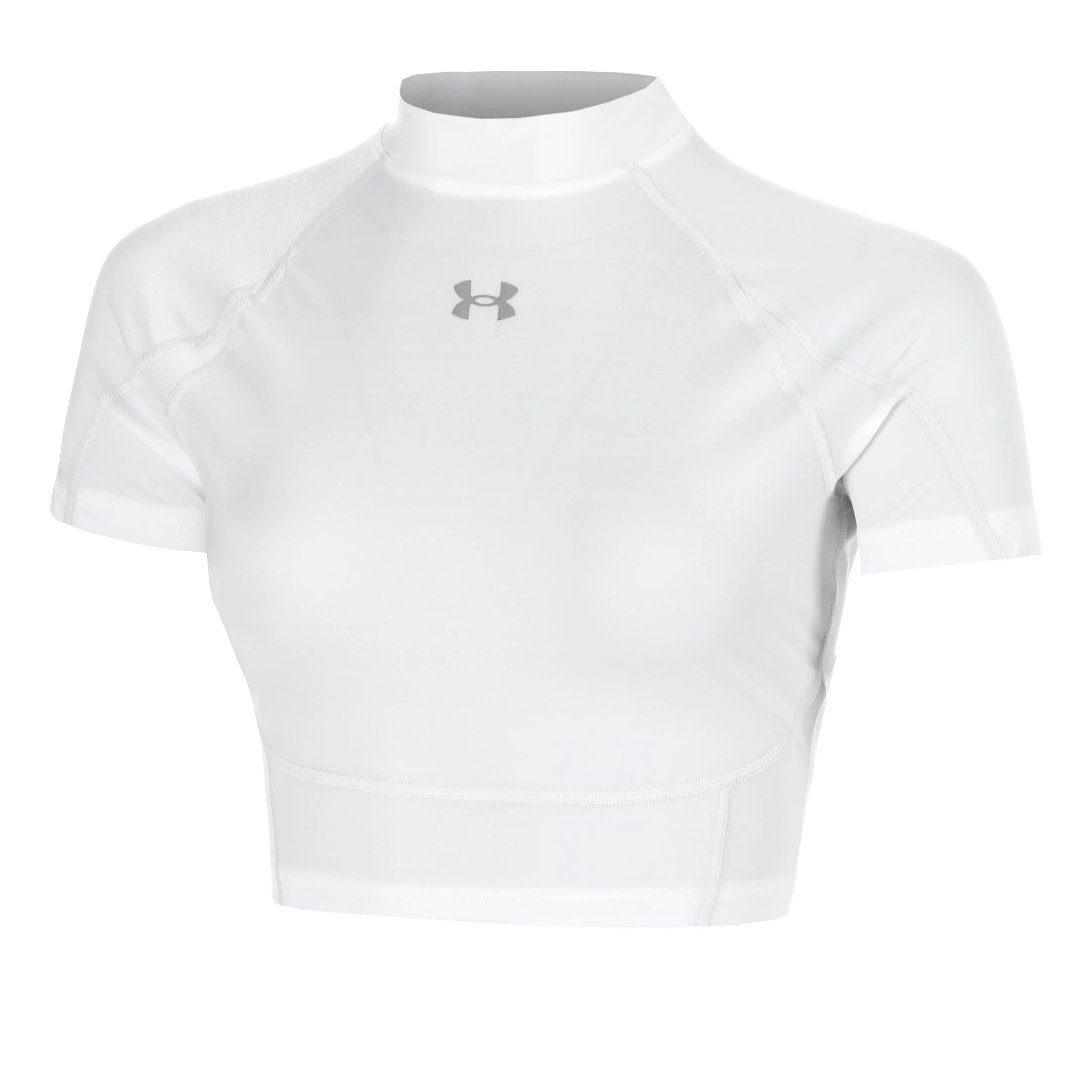HeatGear Elite Crop Koszulka Kobiety-biały