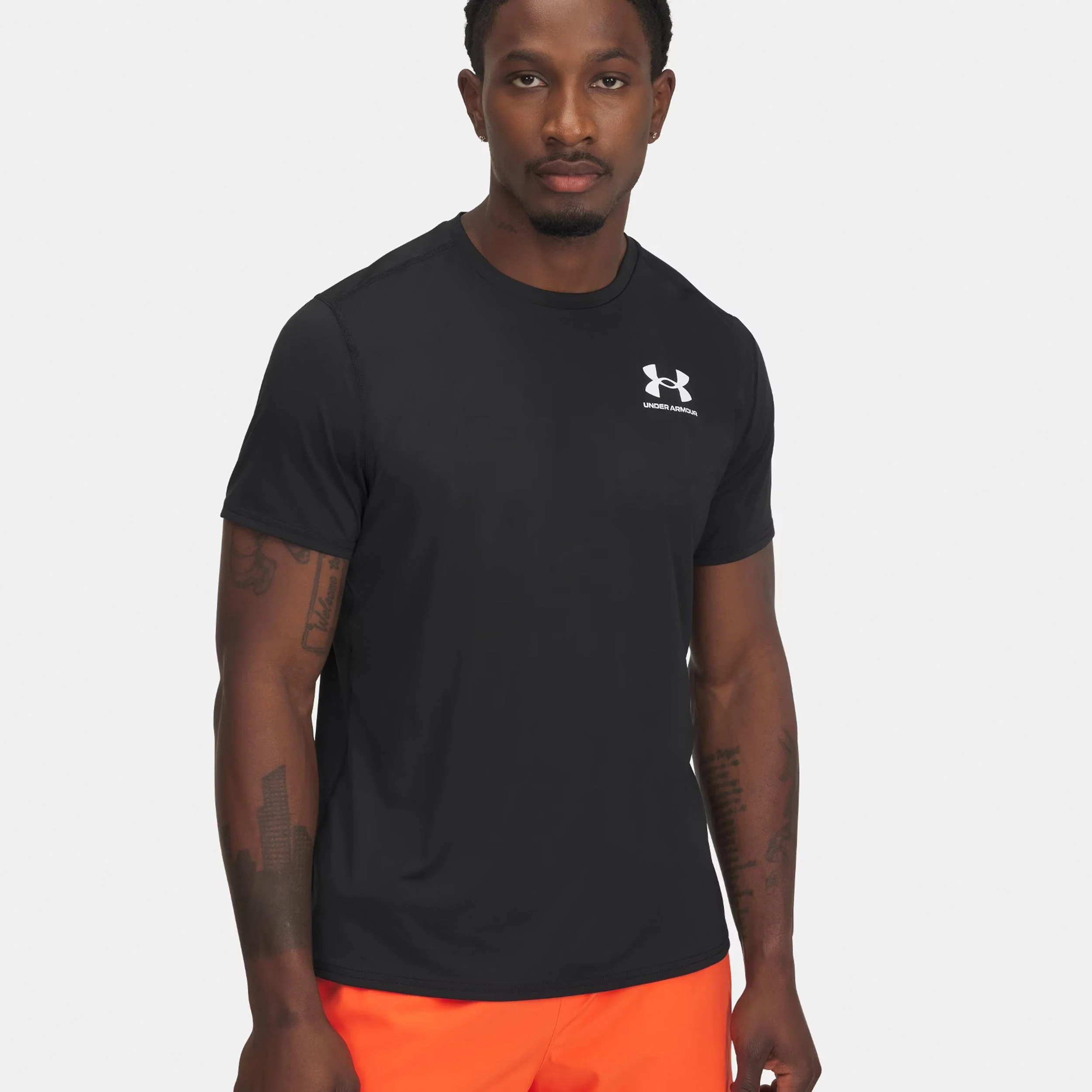 Heatgear Fitted Koszulka Mężczyźni-czarny - Image 3