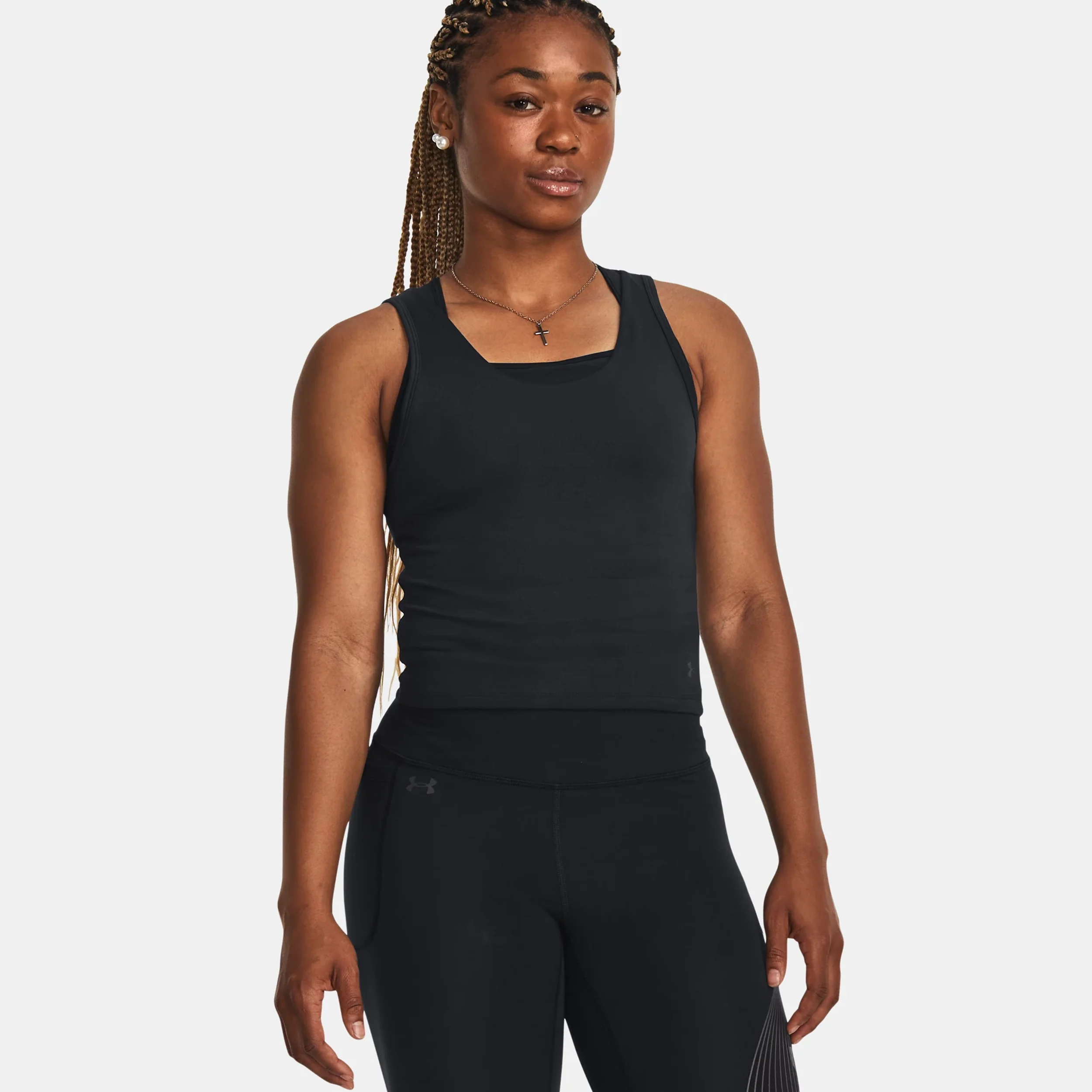 Motion Tank Top Kobiety-Czarny - Image 3
