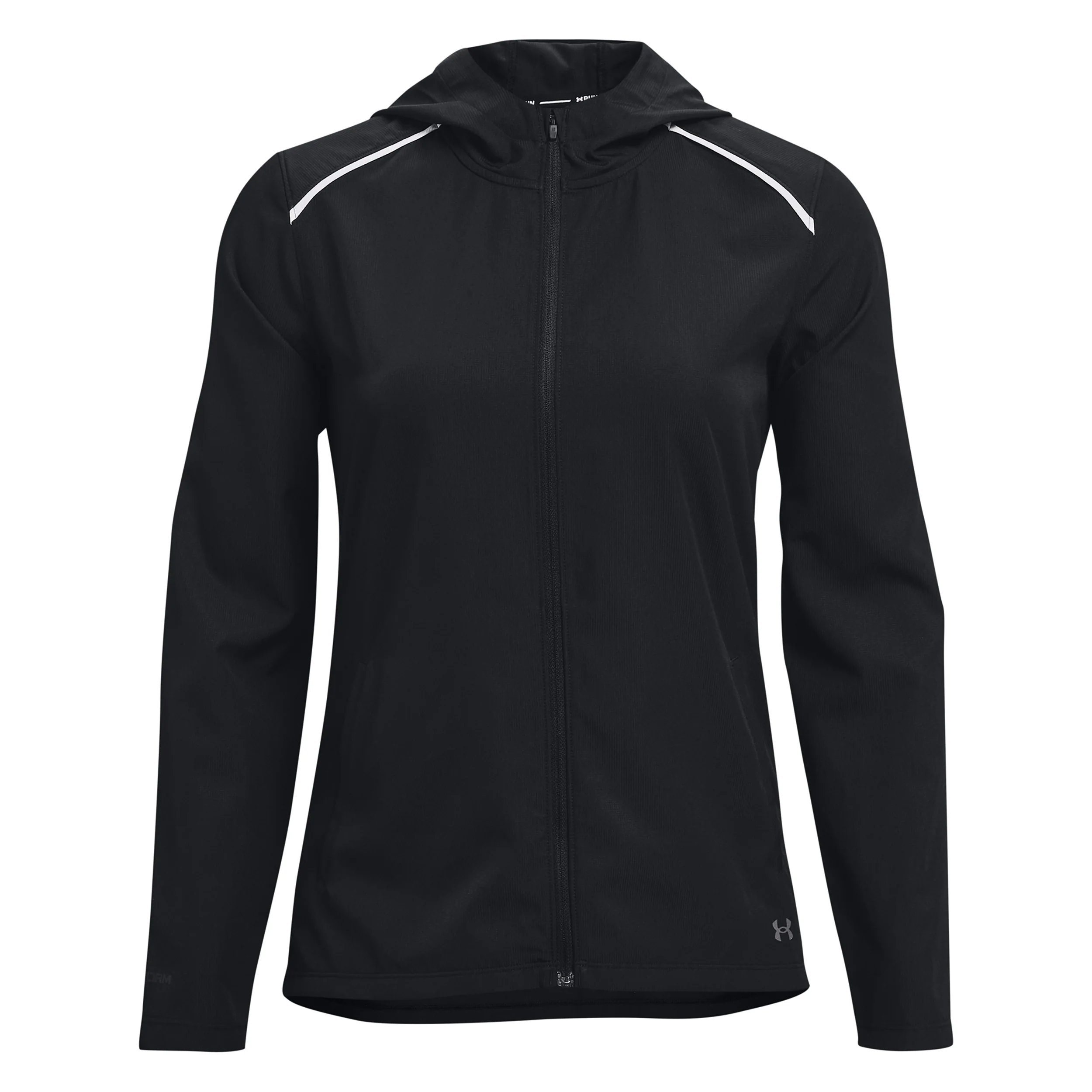 Storm Hooded Kurtka do biegania Kobiety - czarny,