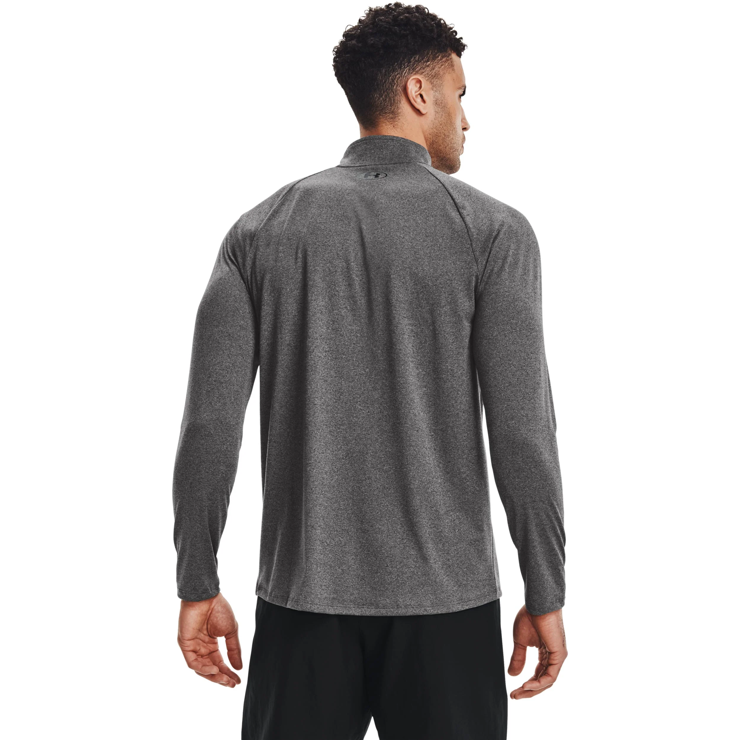 Tech 2.0 Half-Zip Długi Rękaw Mężczyźni-ciemnoszary - Image 4